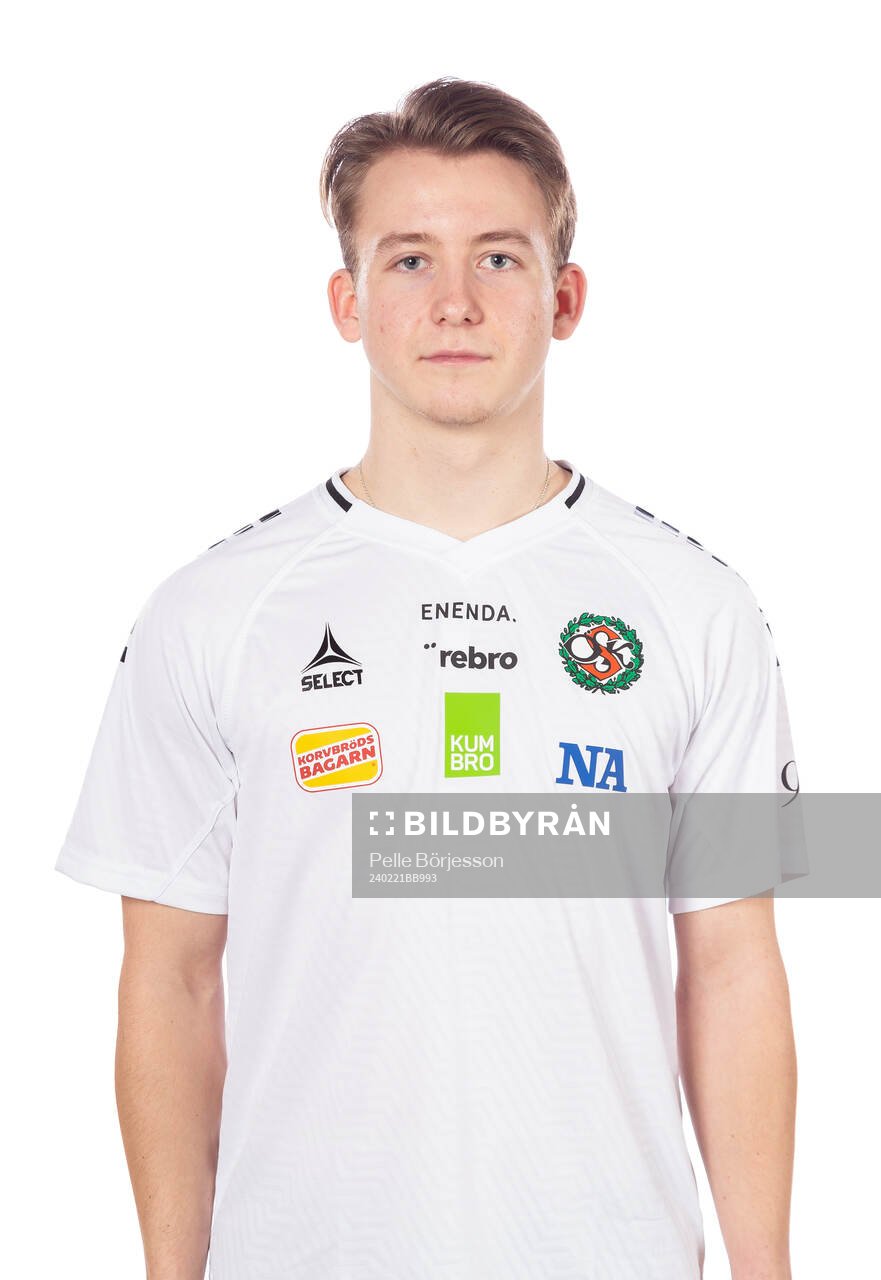 Örebros Oskar Käck poserar för ett porträtt den 21 februari 2024 i Örebro.