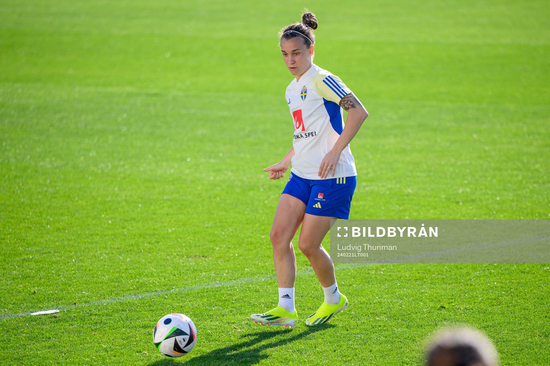 Julia Zigiotti Olme of Sweden of the women's national