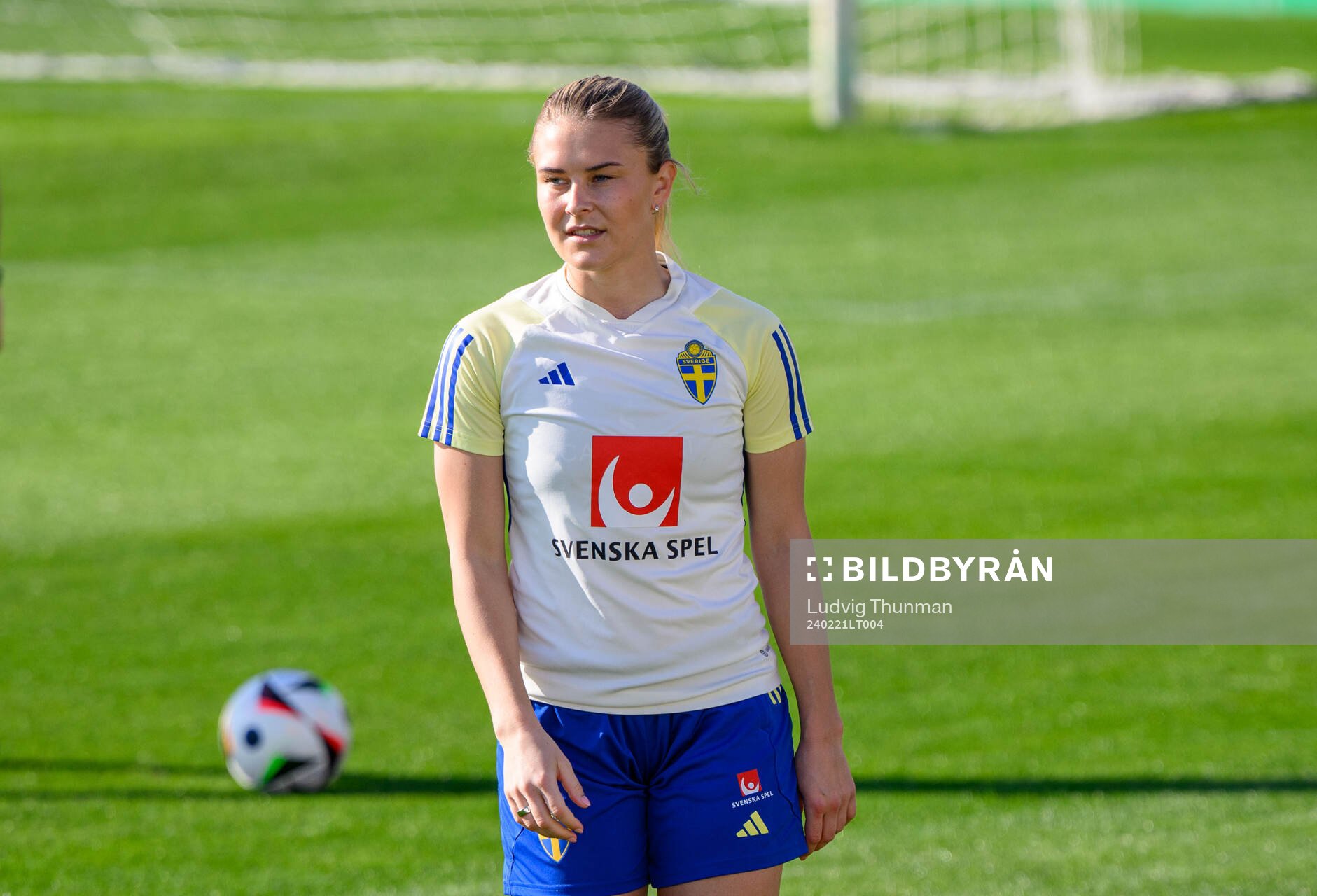 Amanda Nildén of Sweden of the women's national football