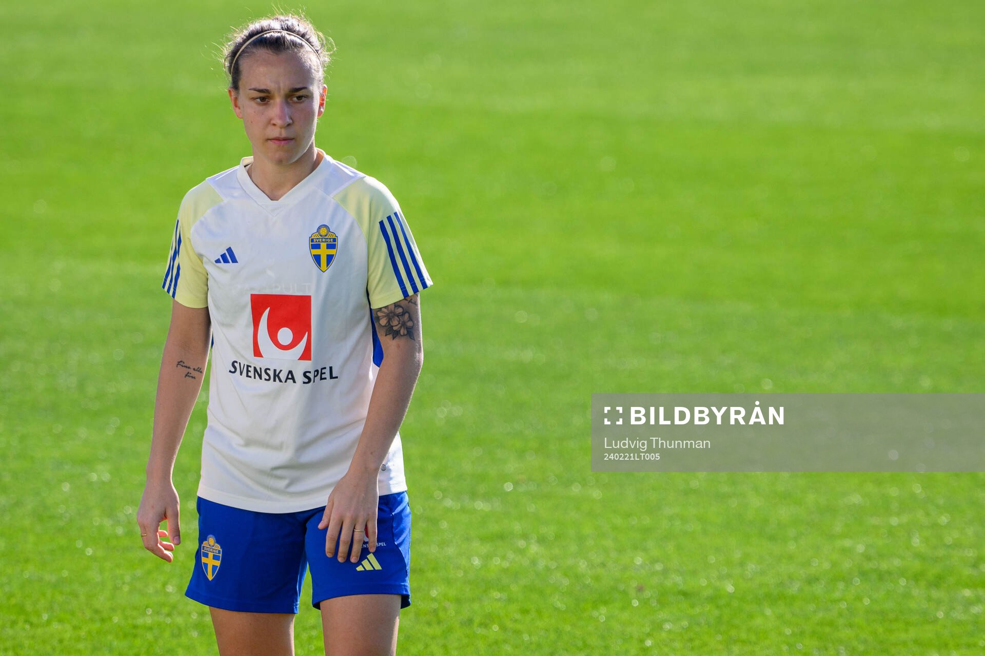 Julia Zigiotti Olme of Sweden of the women's national