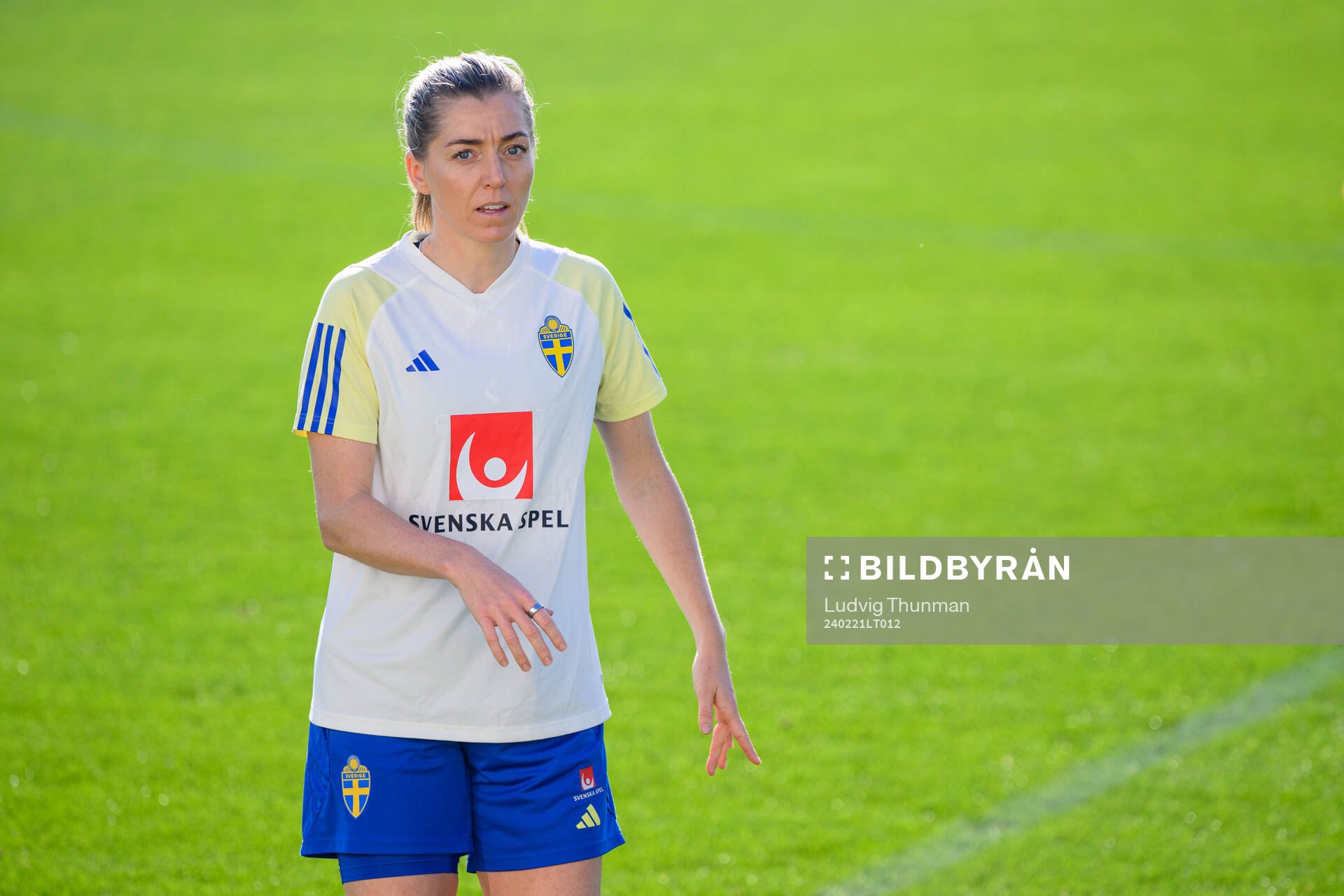 Linda Sembrant of Sweden of the women's national football