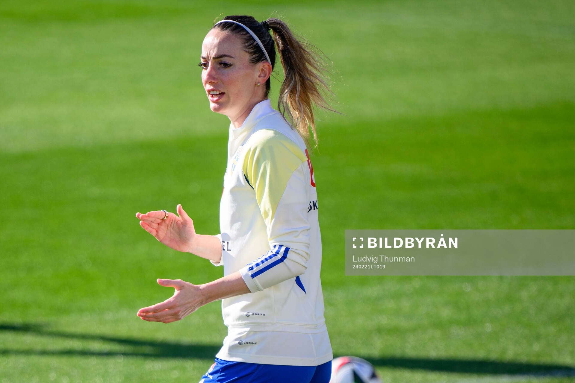 Kosovare Asllani of Sweden of the women's national football