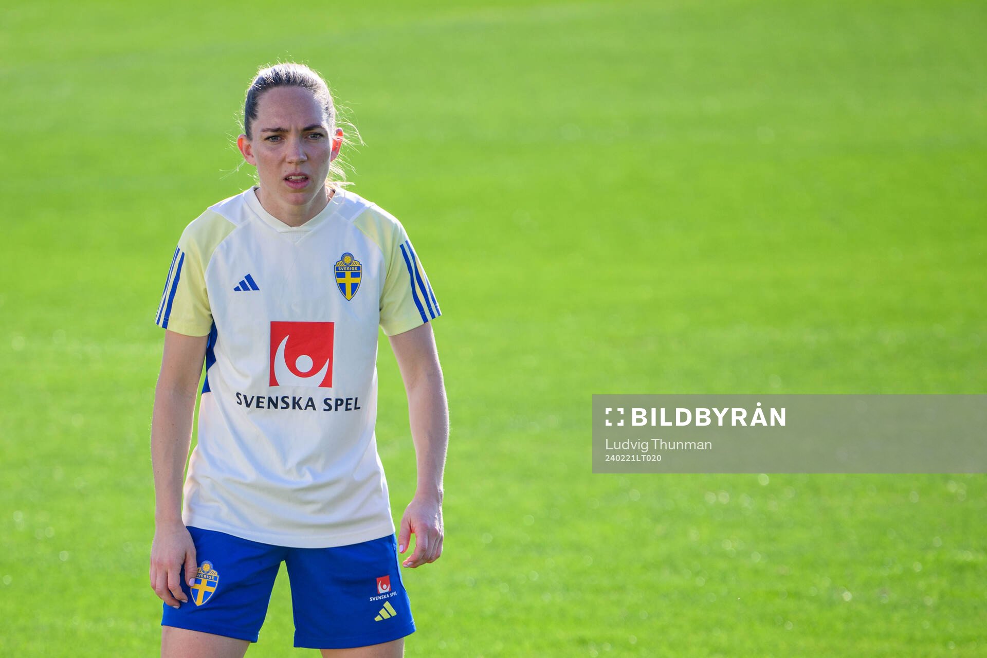 Elin Rubensson of Sweden of the women's national football