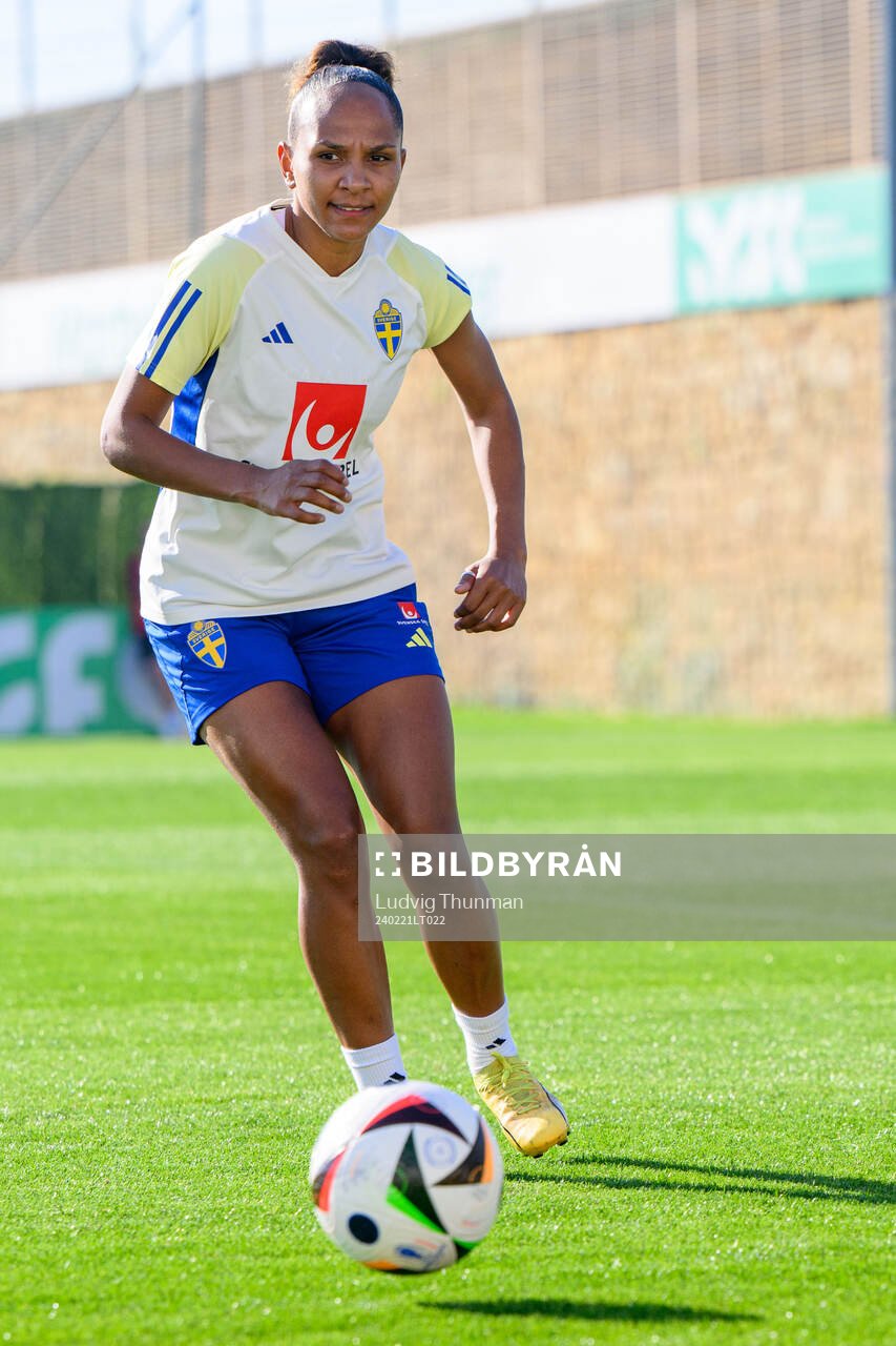 Madelen Janogy of Sweden of the women's national football