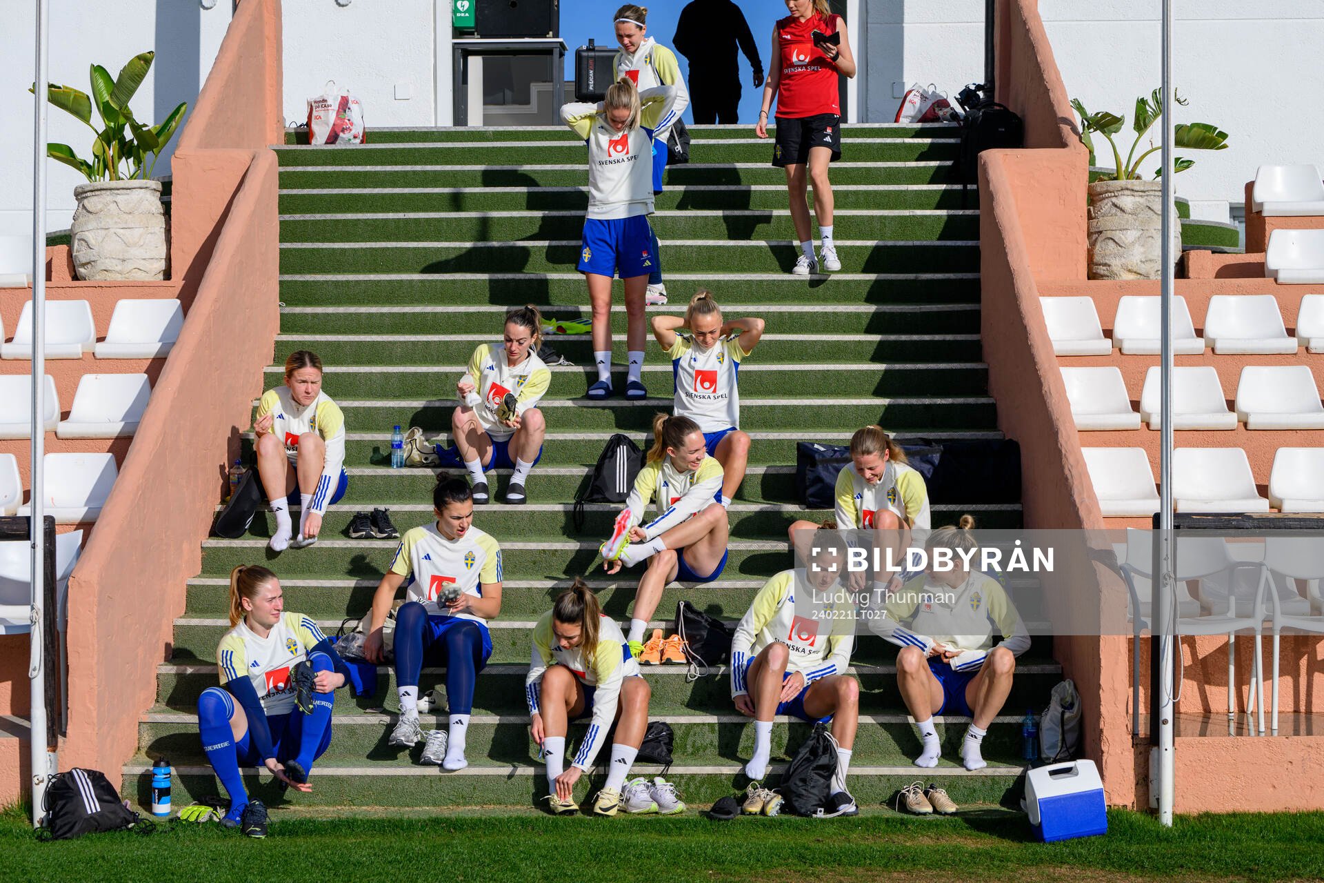 Players of the women's national football team of Sweden at