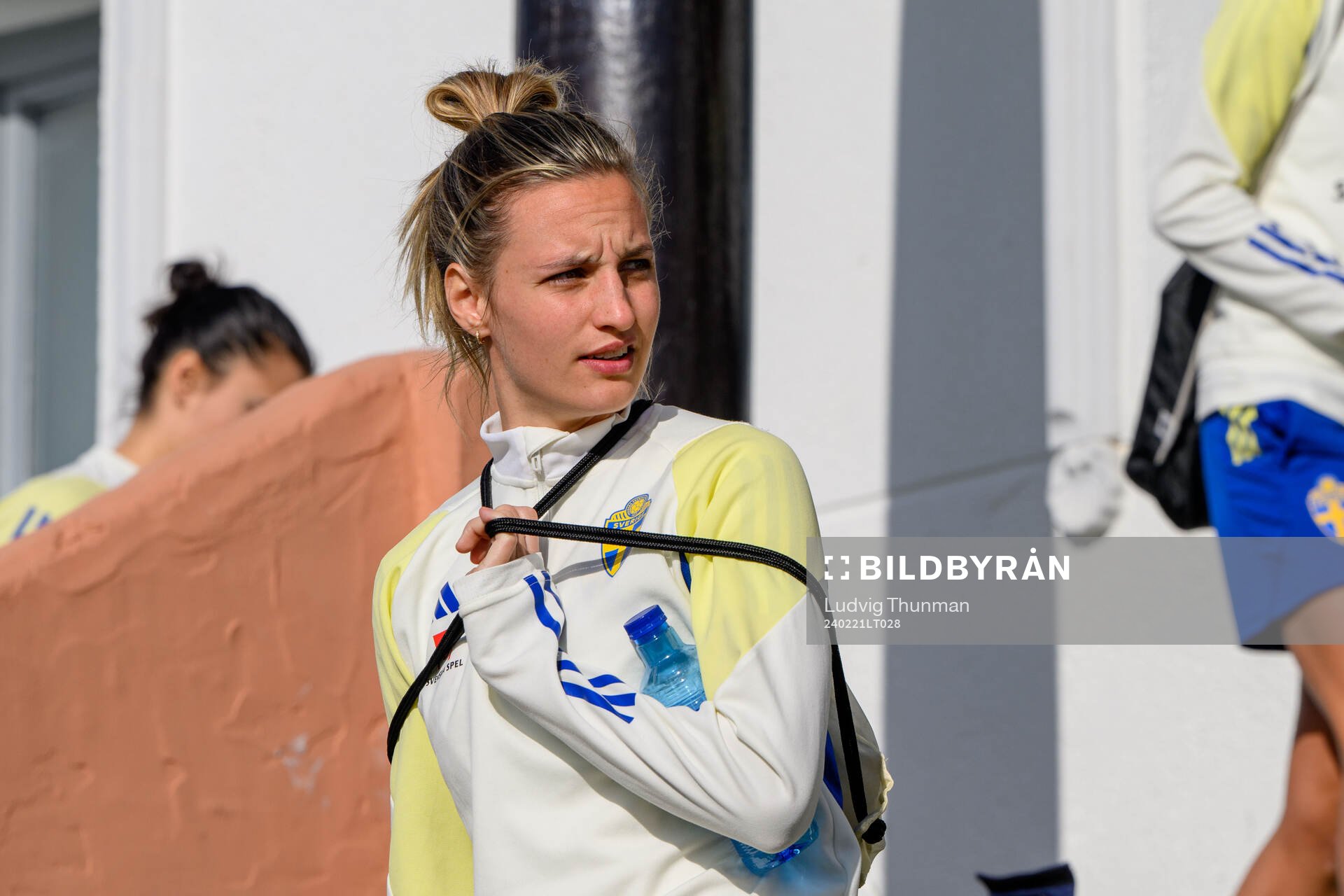 Nathalie Björn of Sweden of the women's national football