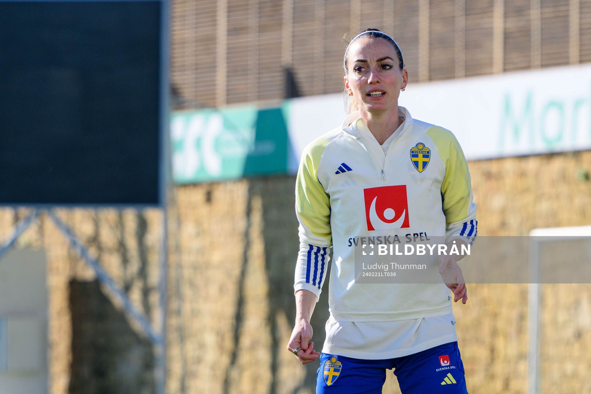 Kosovare Asllani of Sweden of the women's national football
