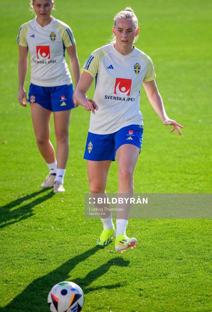 Stina Blackstenius of Sweden of the women's national
