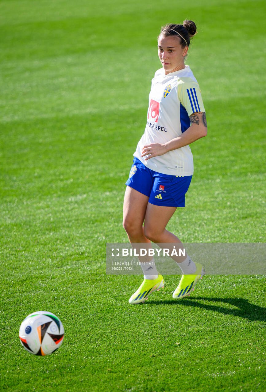Julia Zigiotti Olme of Sweden of the women's national