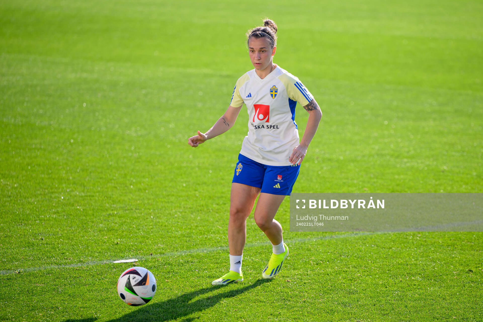 Julia Zigiotti Olme of Sweden of the women's national