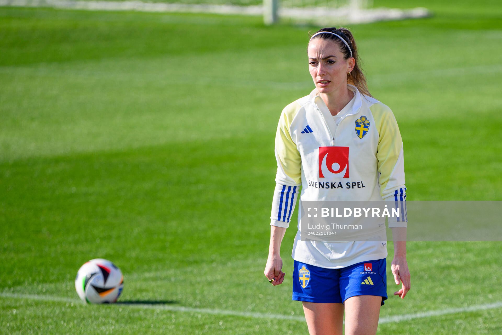 Kosovare Asllani of Sweden of the women's national football
