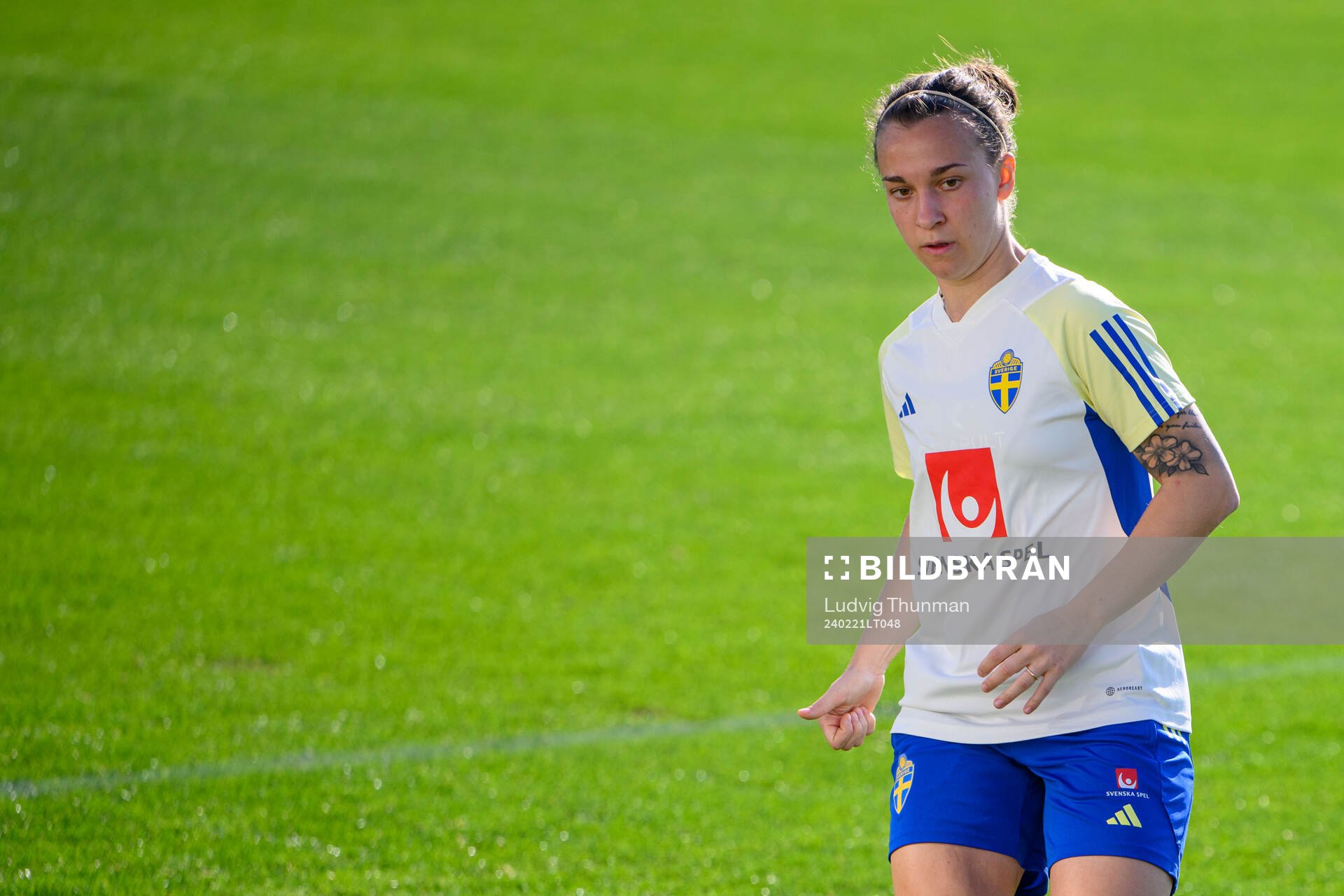 Julia Zigiotti Olme of Sweden of the women's national