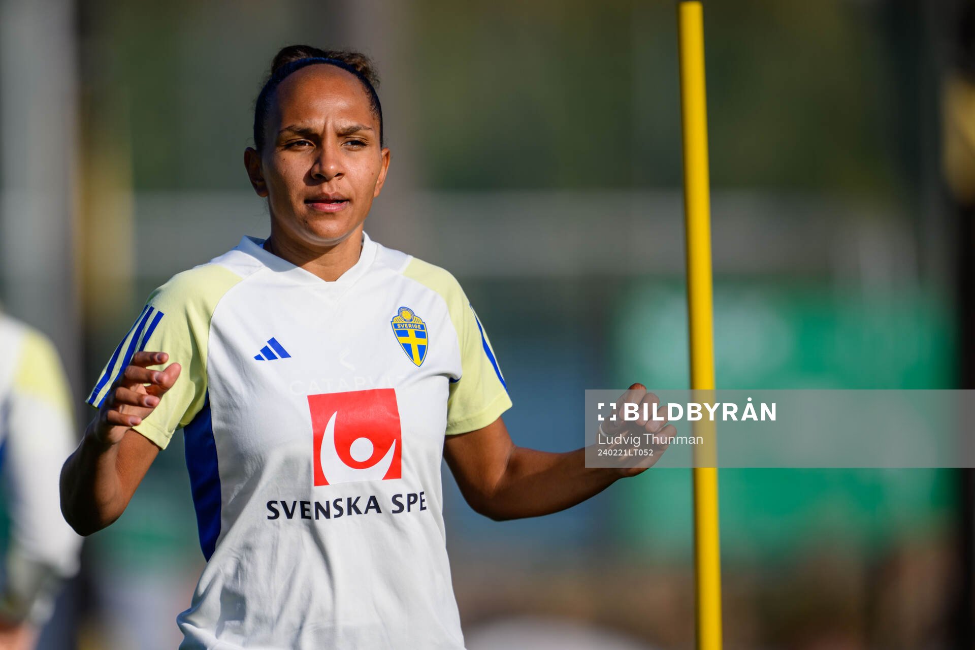 Madelen Janogy of Sweden of the women's national football