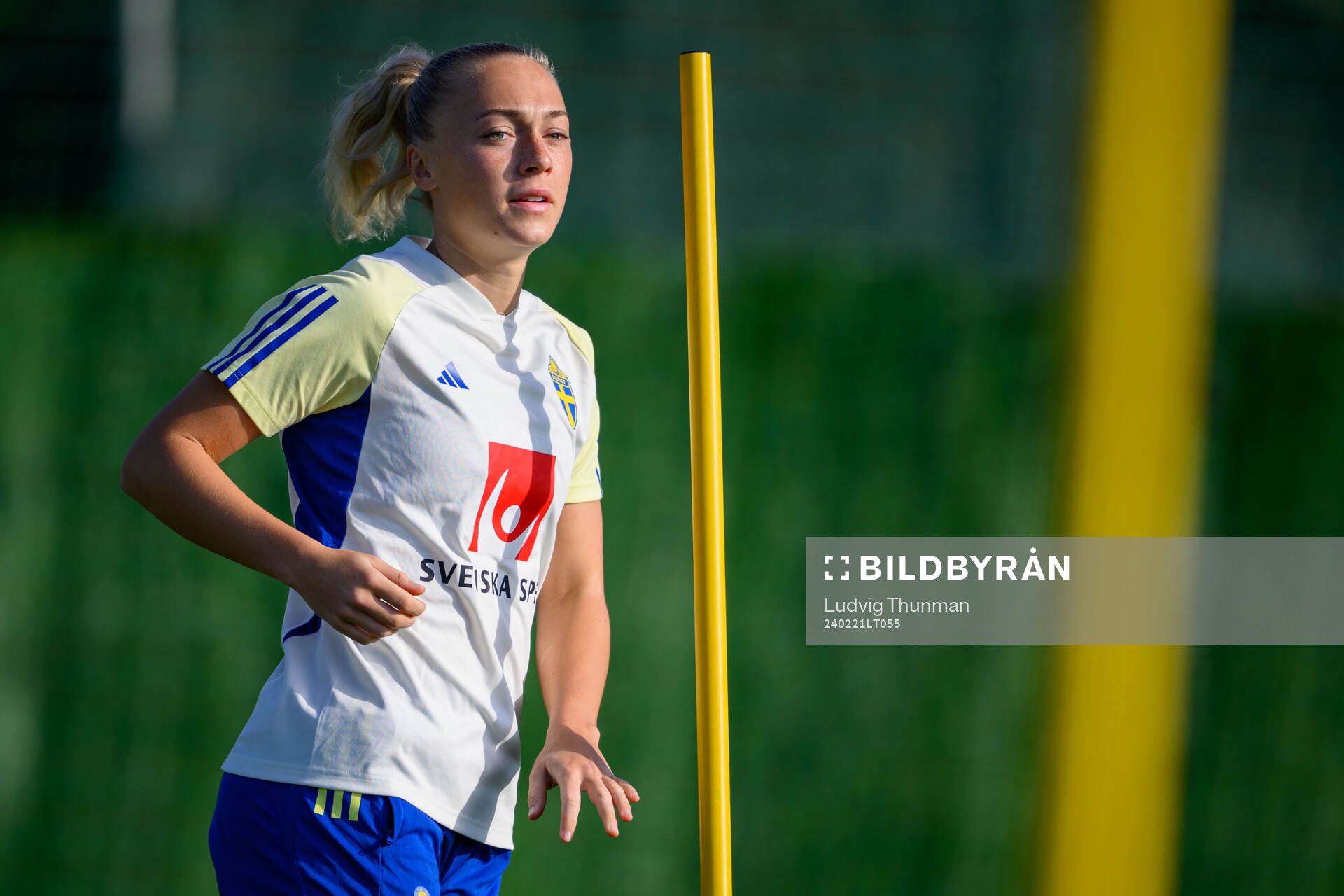 Hanna Bennison of Sweden of the women's national football