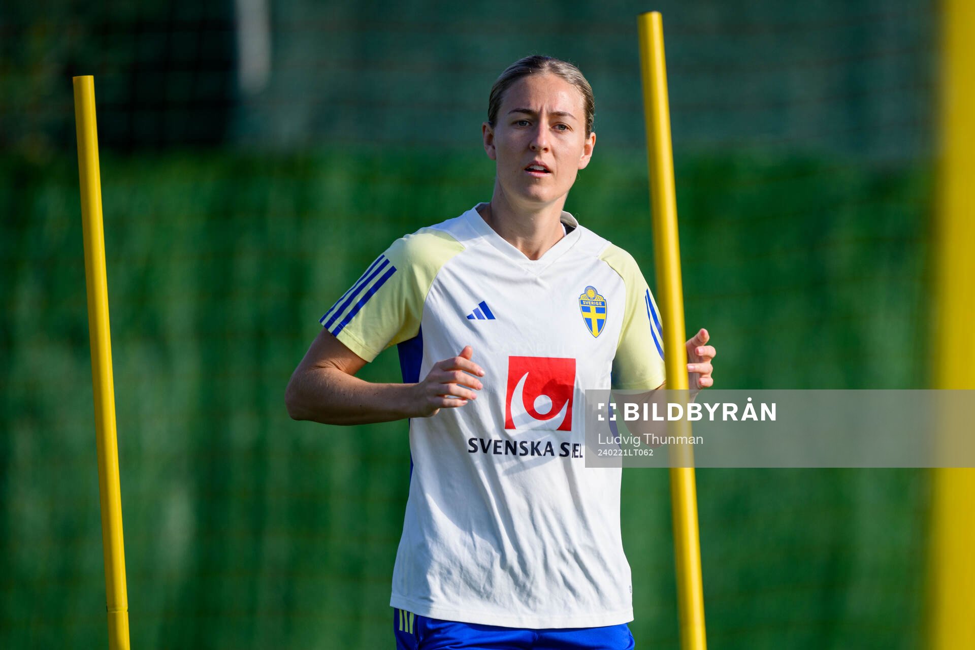 Emma Kullberg of Sweden of the women's national football