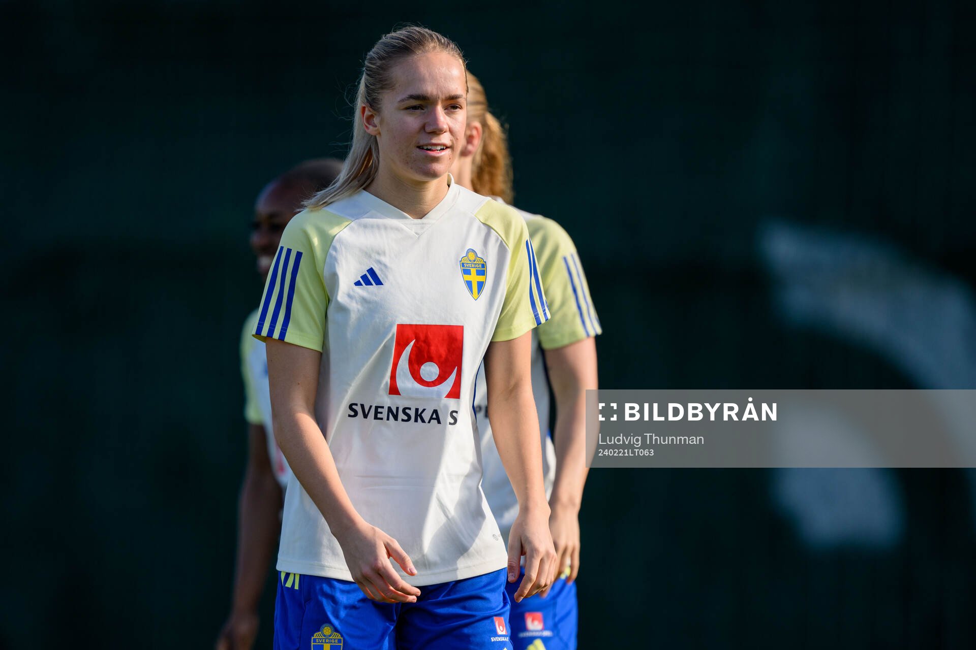 Hanna Lundkvist of Sweden of the women's national football