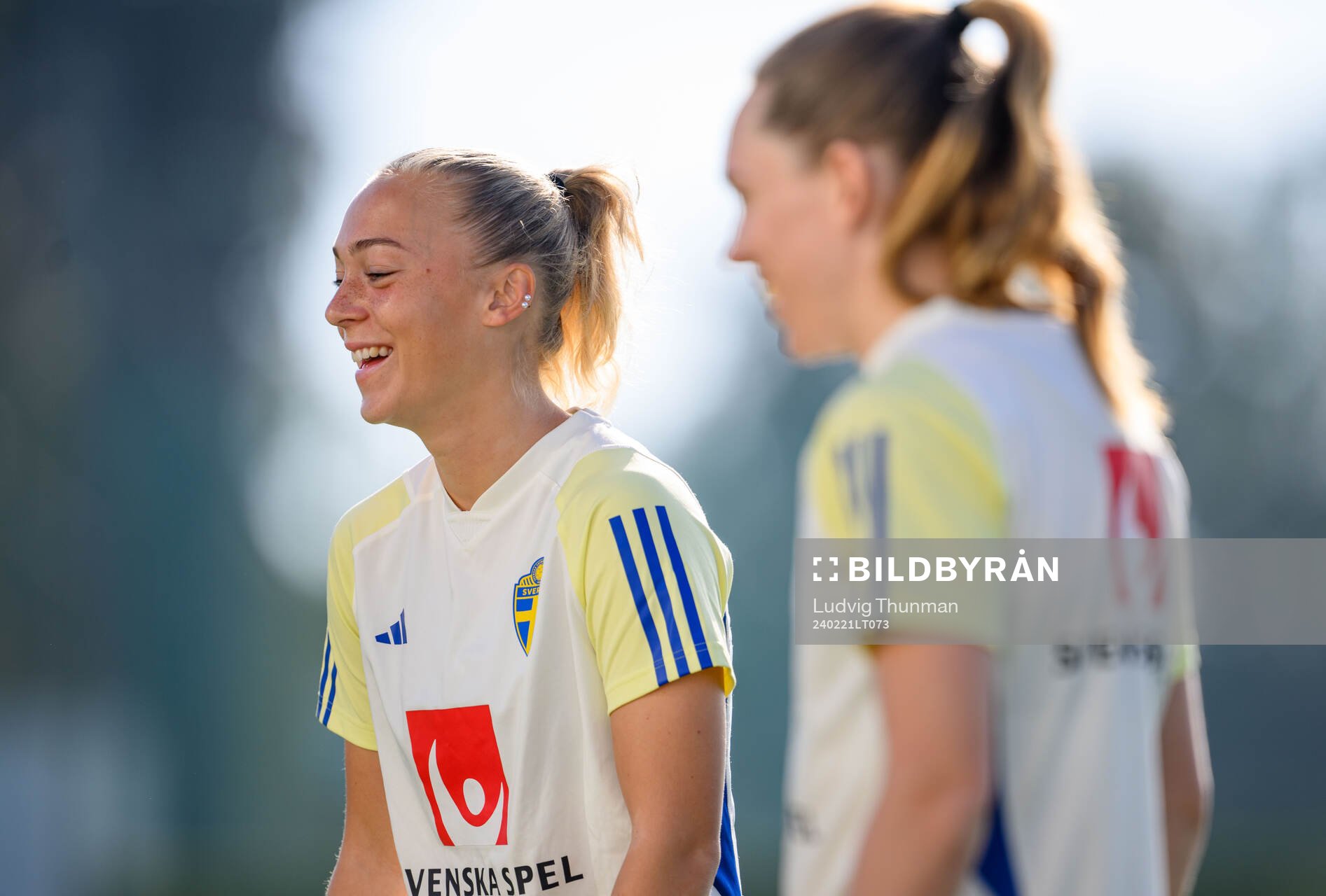 Hanna Bennison of Sweden of the women's national football