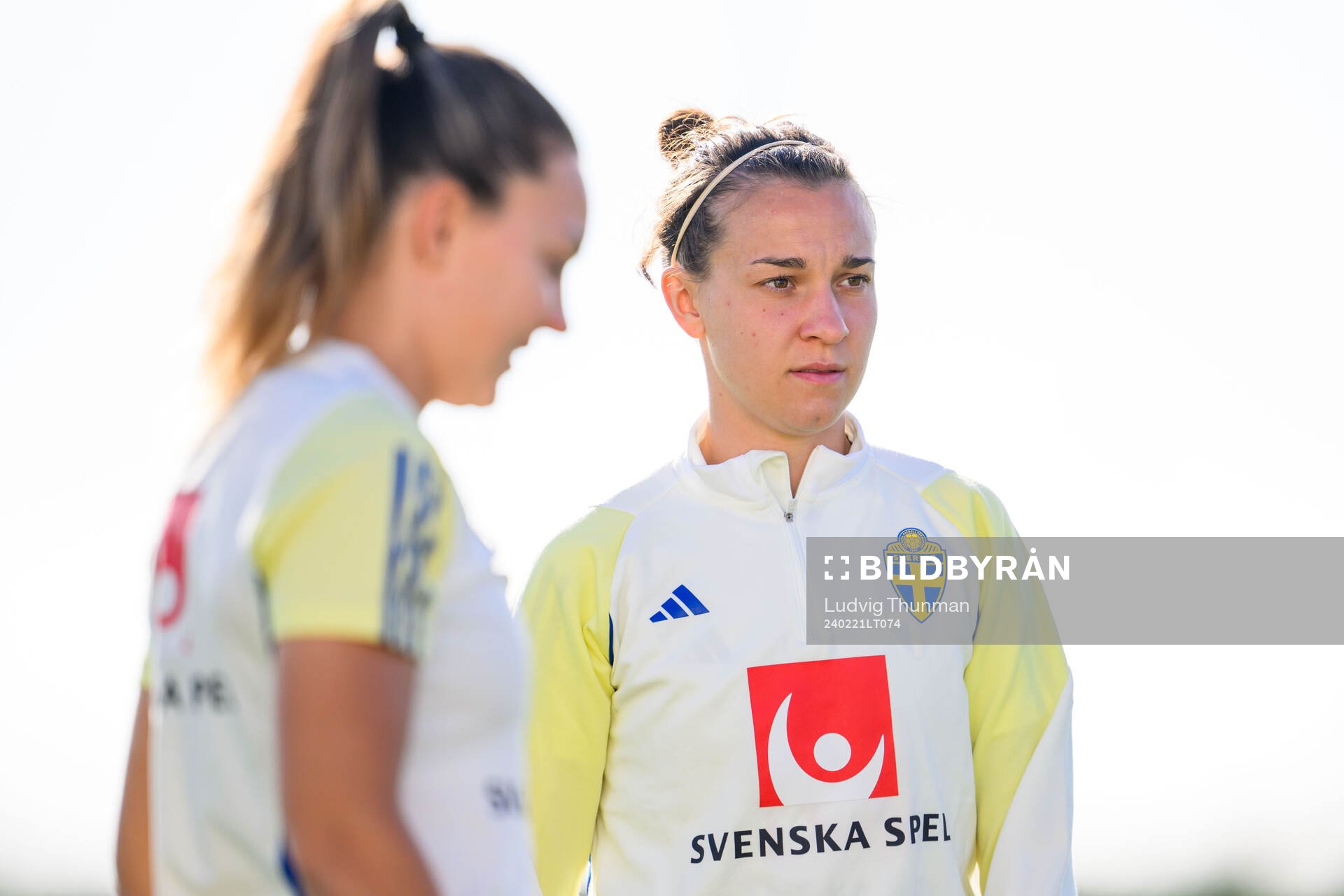 Julia Zigiotti Olme of Sweden of the women's national