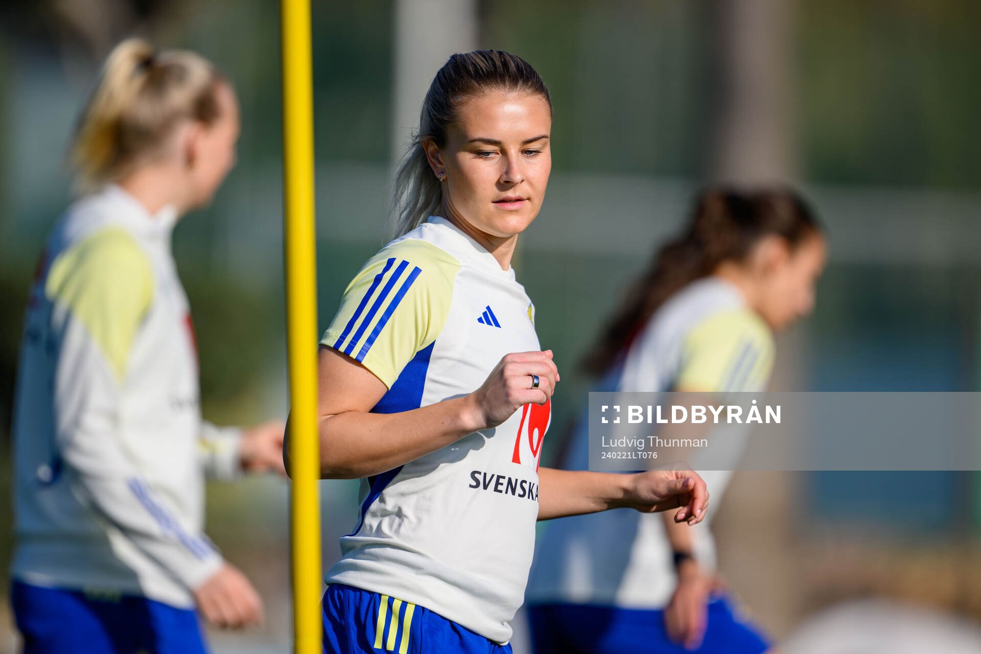 Amanda Nildén of Sweden of the women's national football