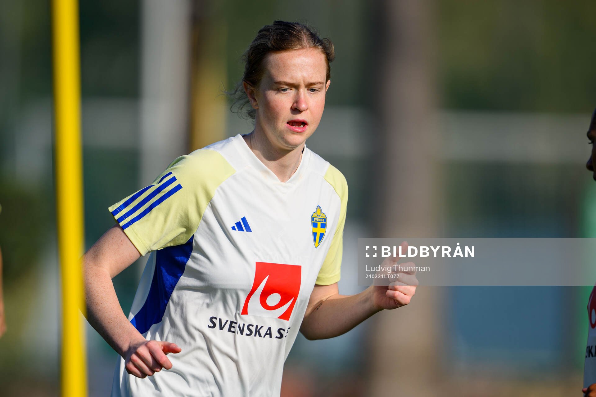 Emma Östlund of Sweden of the women's national football