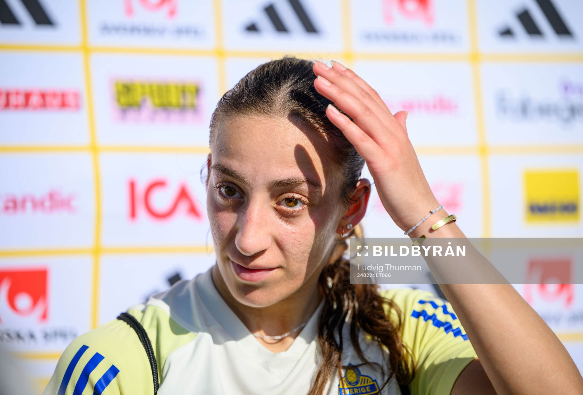 Rusul Rosa Kafaji of Sweden of the women's national