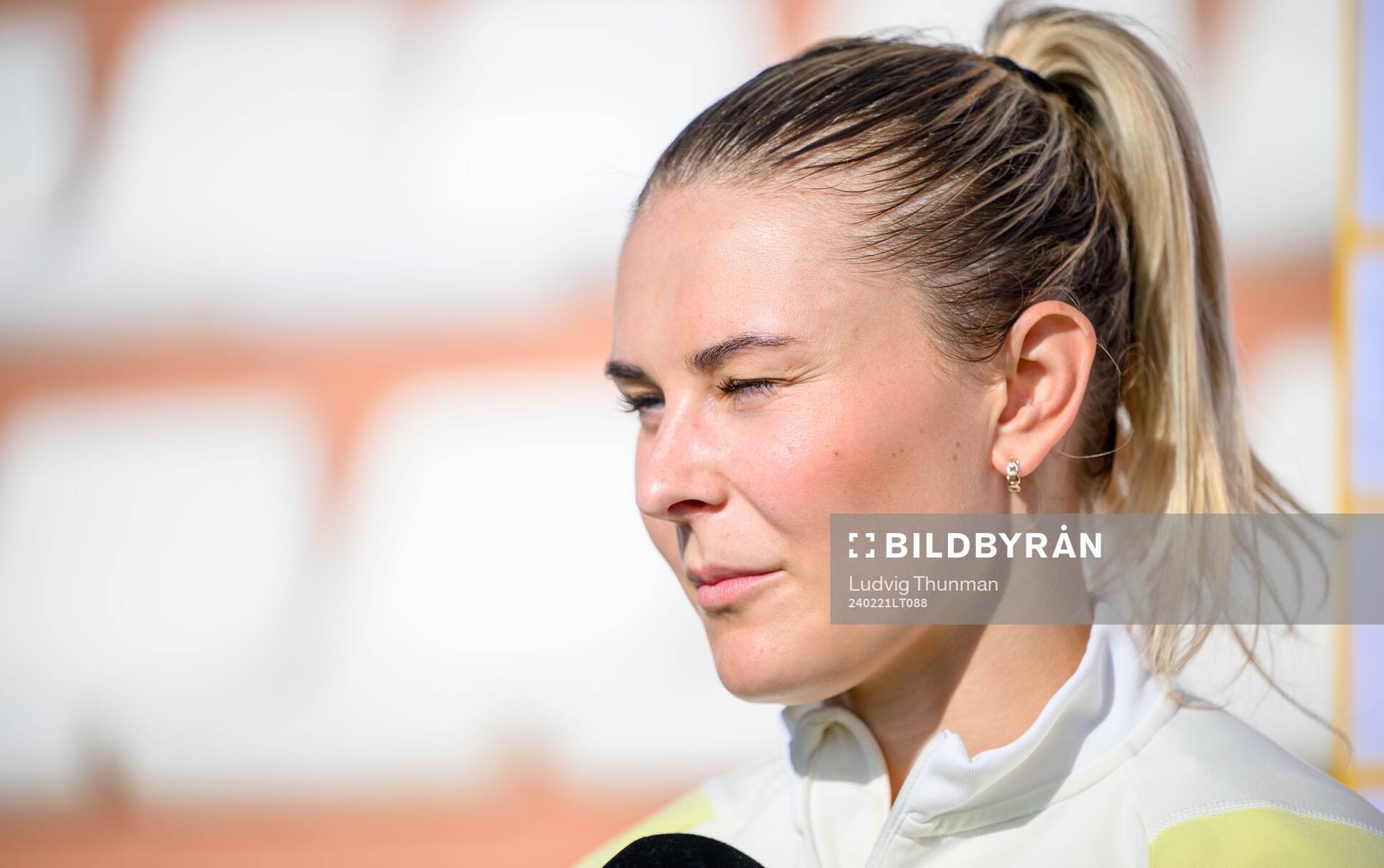 Amanda Nildén of Sweden of the women's national football
