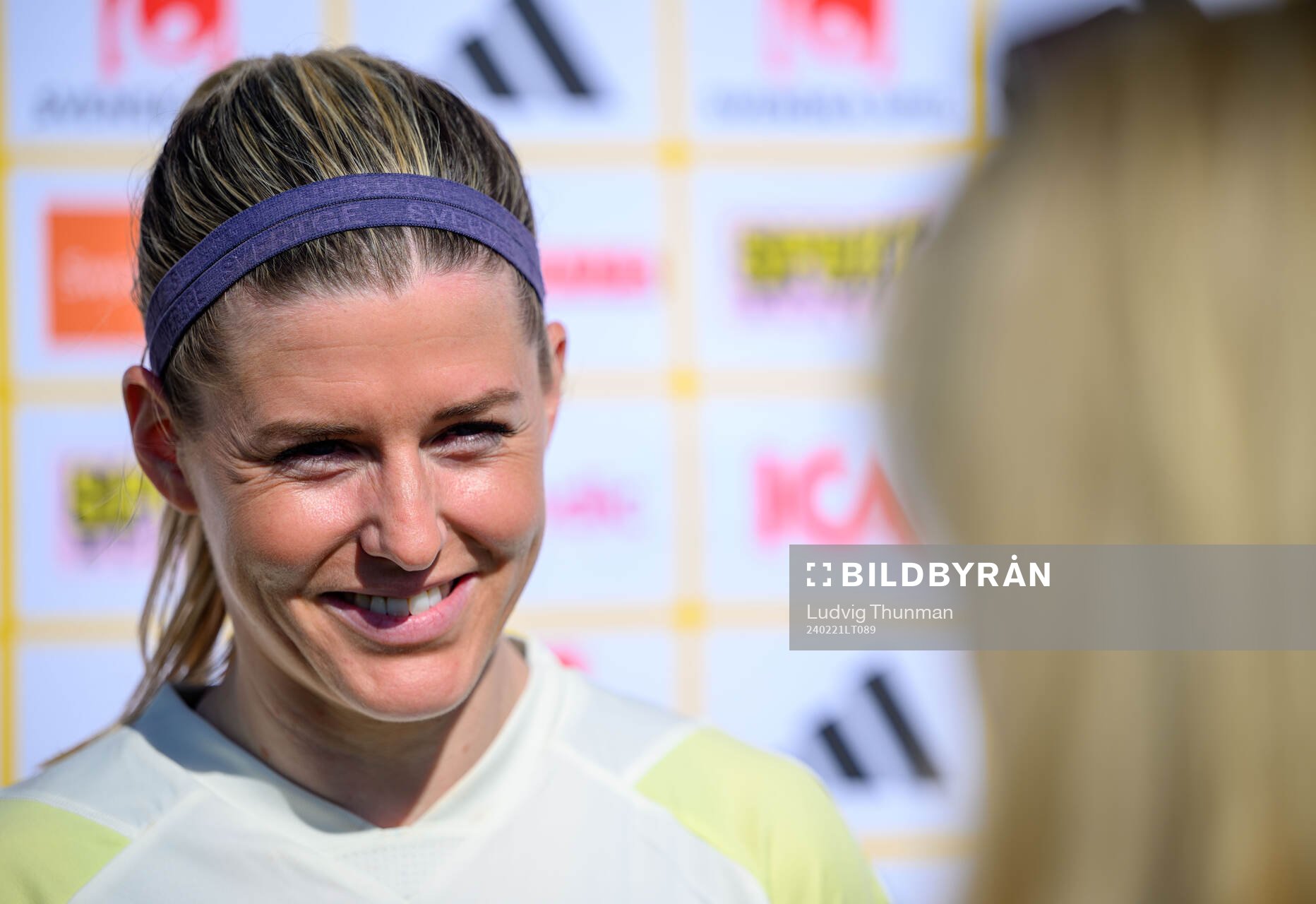 Olivia Schough of Sweden of the women's national football