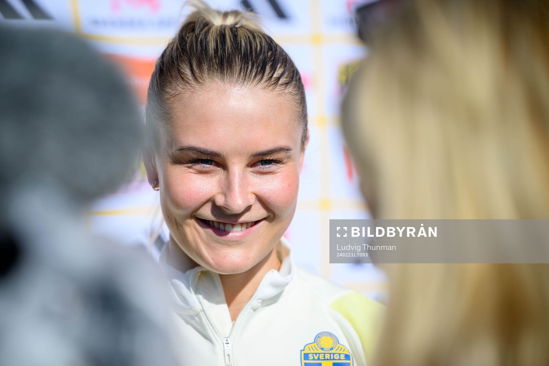 Amanda Nildén of Sweden of the women's national football