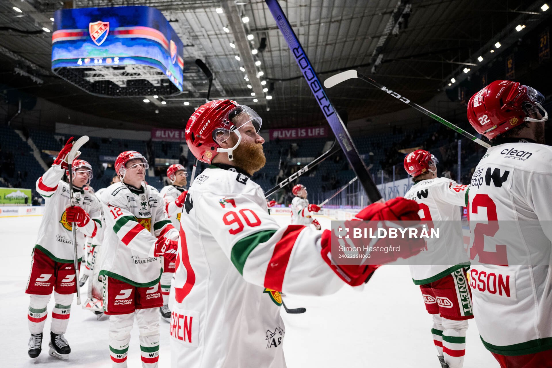 Moras Daniel Ljunggren jublar
