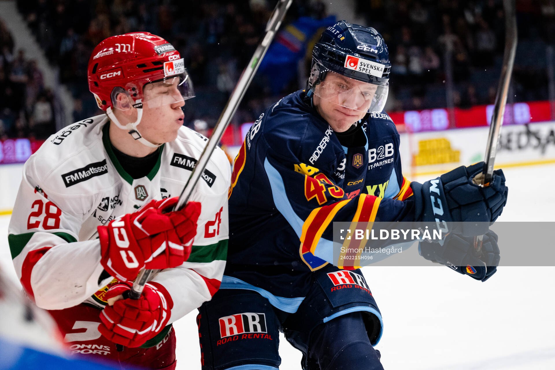 Moras Michael Brandsegg-Nygård och Djurgårdens Kalle