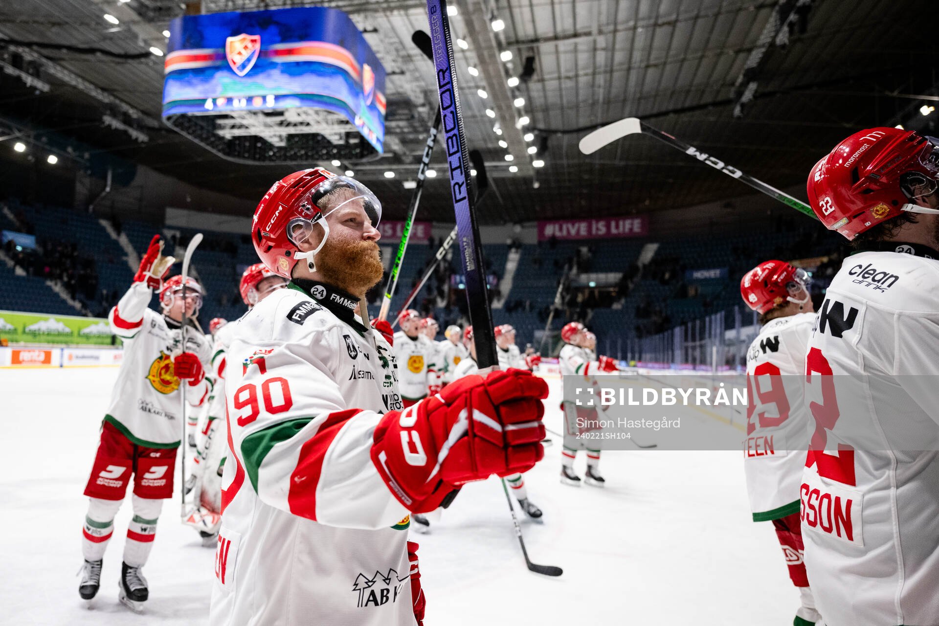 Moras Daniel Ljunggren jublar