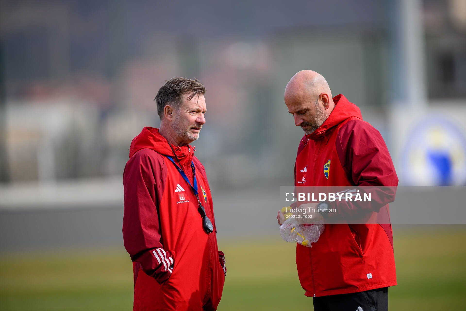 Head coach Peter Gerhardsson and Assistant coach Magnus