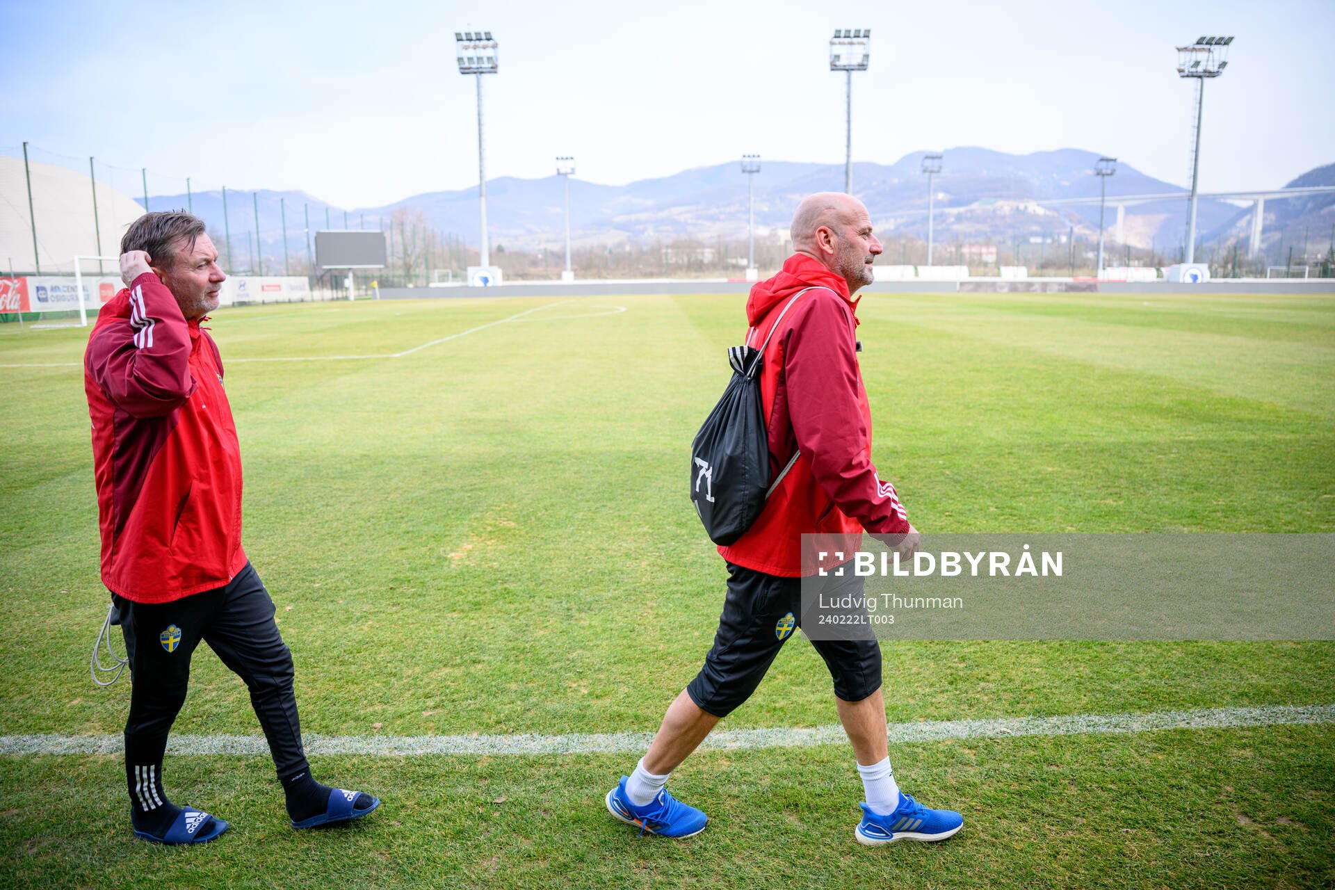 Head coach Peter Gerhardsson and Assistant coach Magnus