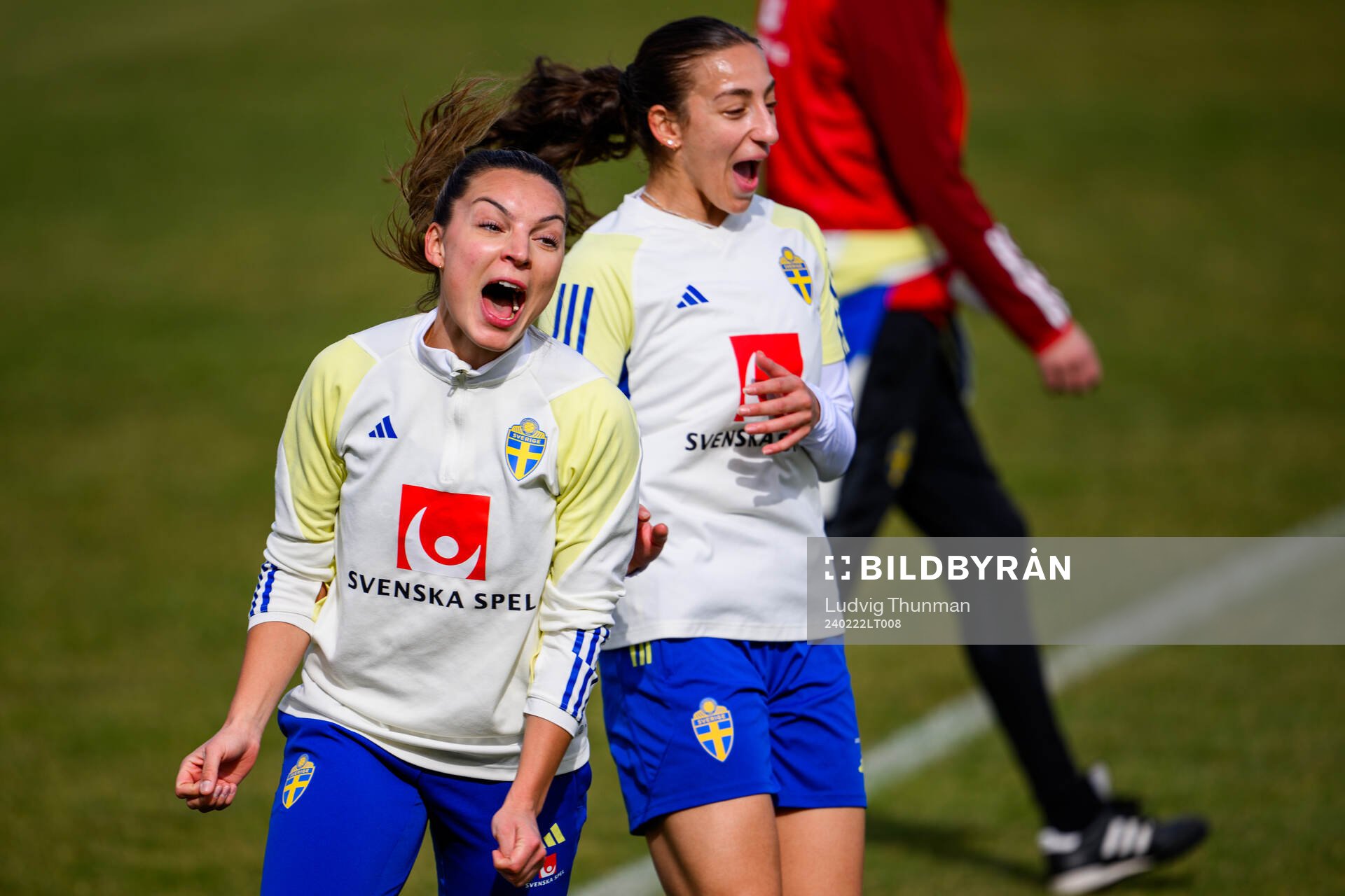 Johanna Rytting Kaneryd and Rusul Rosa Kafaji of the