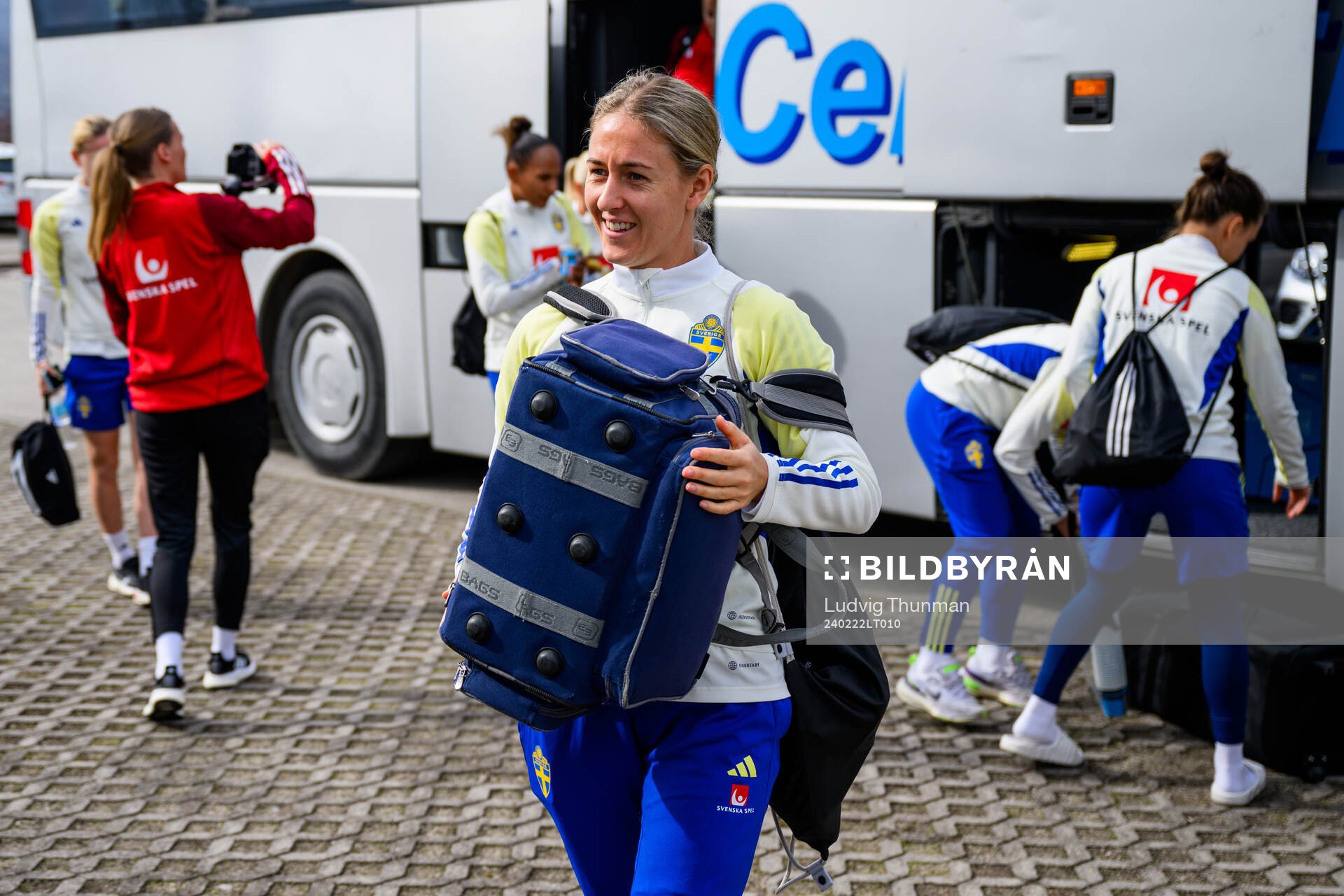 Emma Kullberg of the women's national football team of