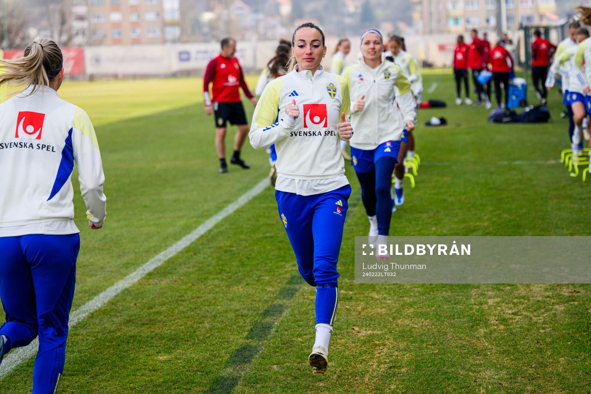 Kosovare Asllani of the women's national football team of