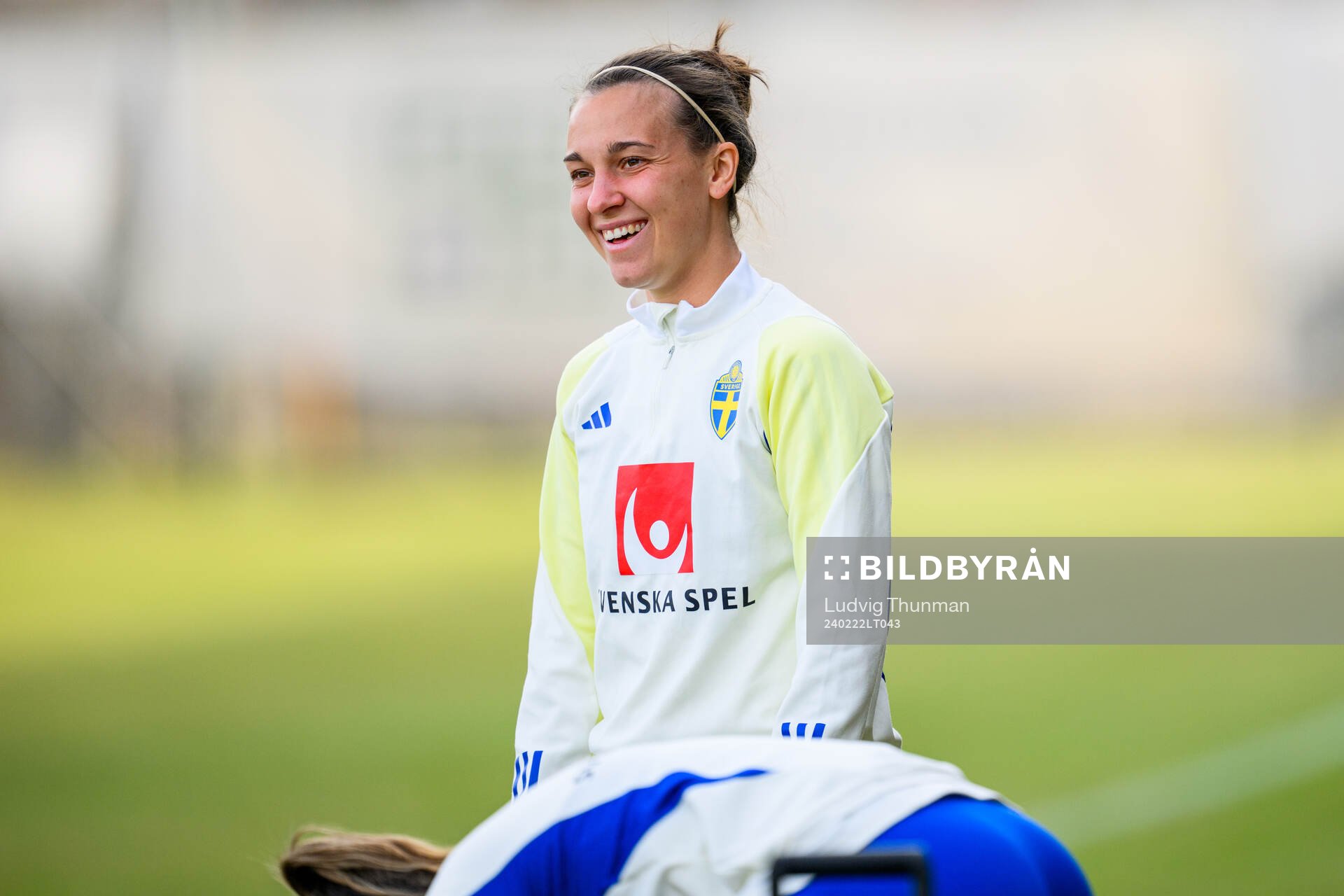 Julia Zigiotti Olme of the women's national football team