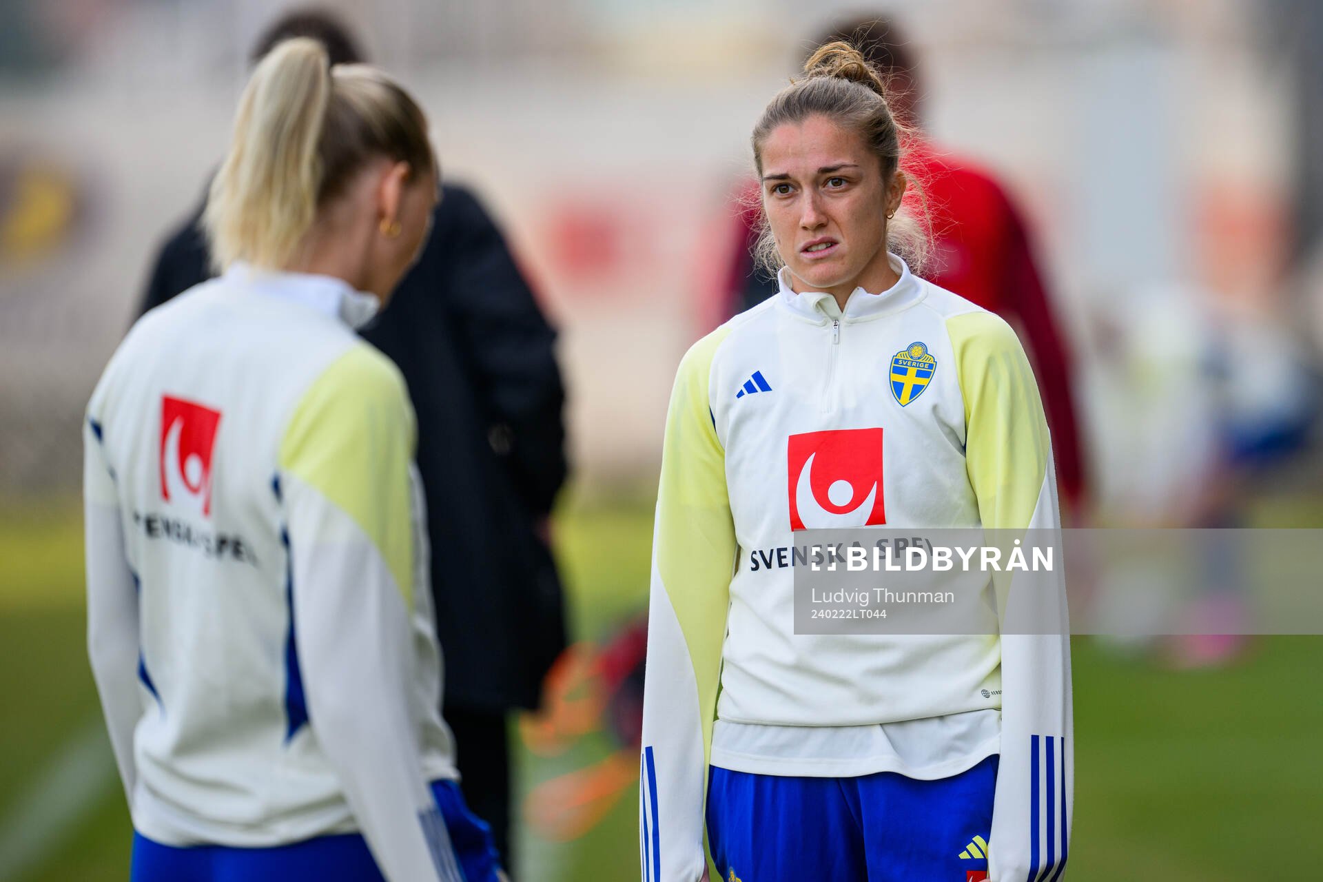 Filippa Angeldahl of the women's national football team of
