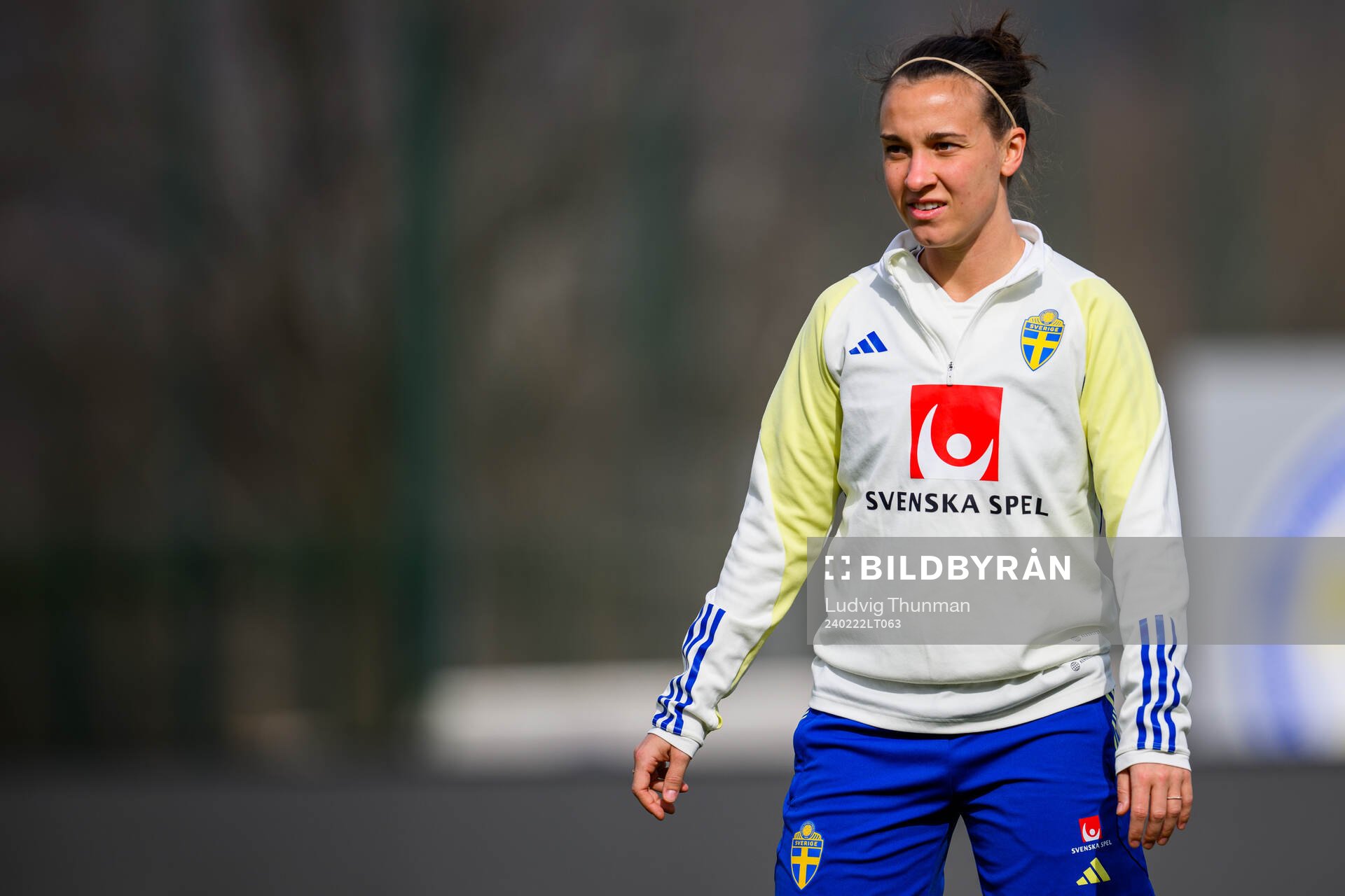 Julia Zigiotti Olme of the women's national football team
