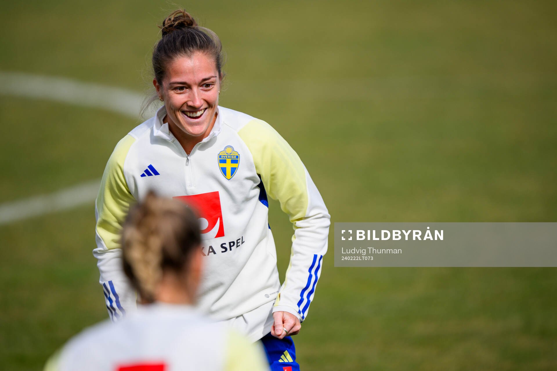Filippa Angeldahl of the women's national football team of