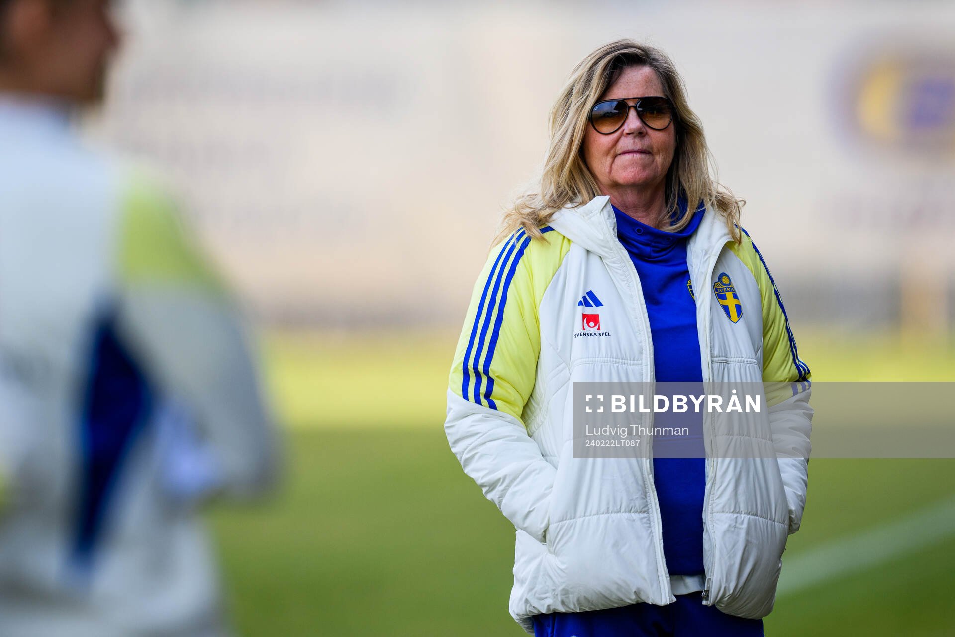 Team manager Marika Domanski Lyfors of the women's national