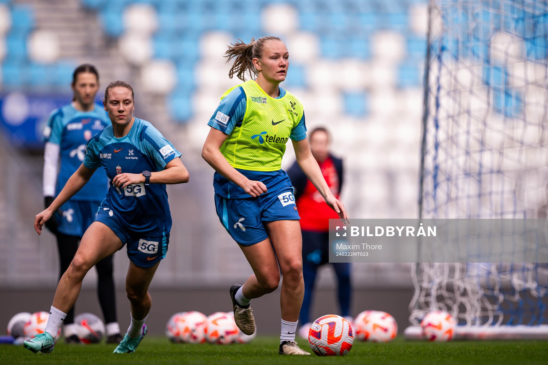 Frida Maanum of the Norwegian women's national football team