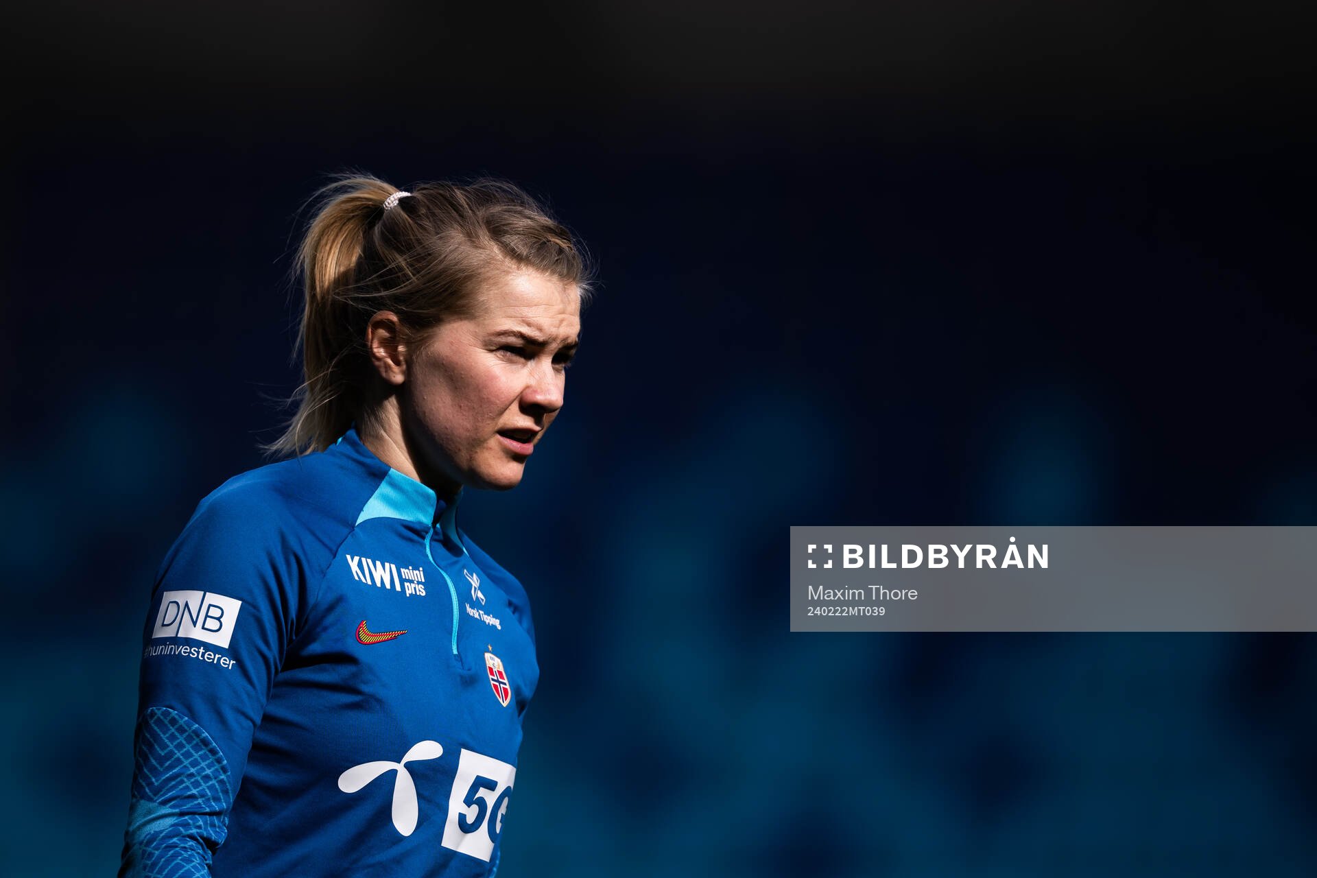 Ada Hegerberg of the Norwegian women's national football