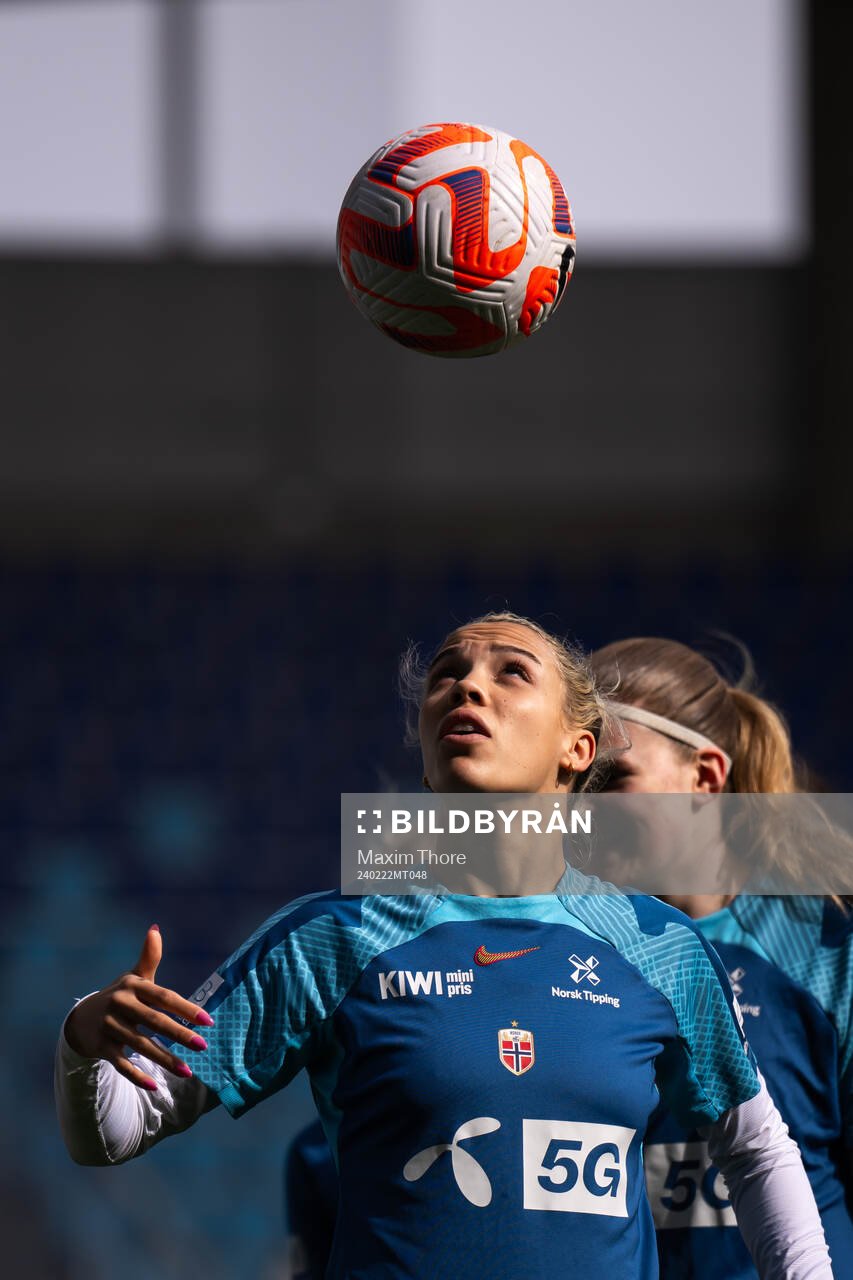 Celin Bizet Ildhusøy of the Norwegian women's national