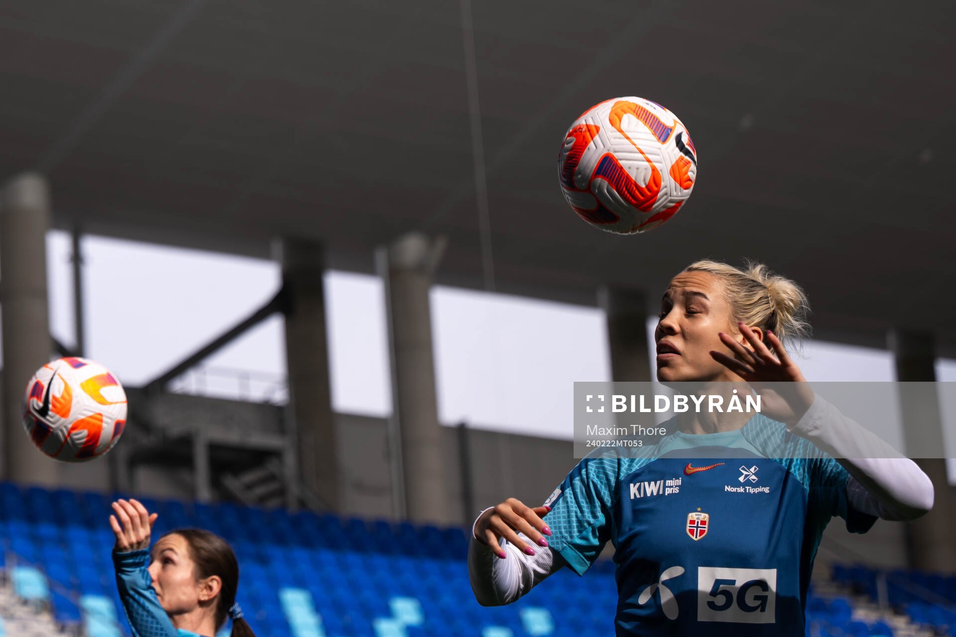 Celin Bizet Ildhusøy of the Norwegian women's national