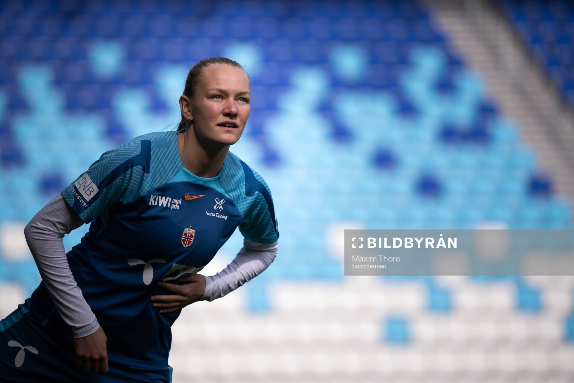 Frida Maanum of the Norwegian women's national football team
