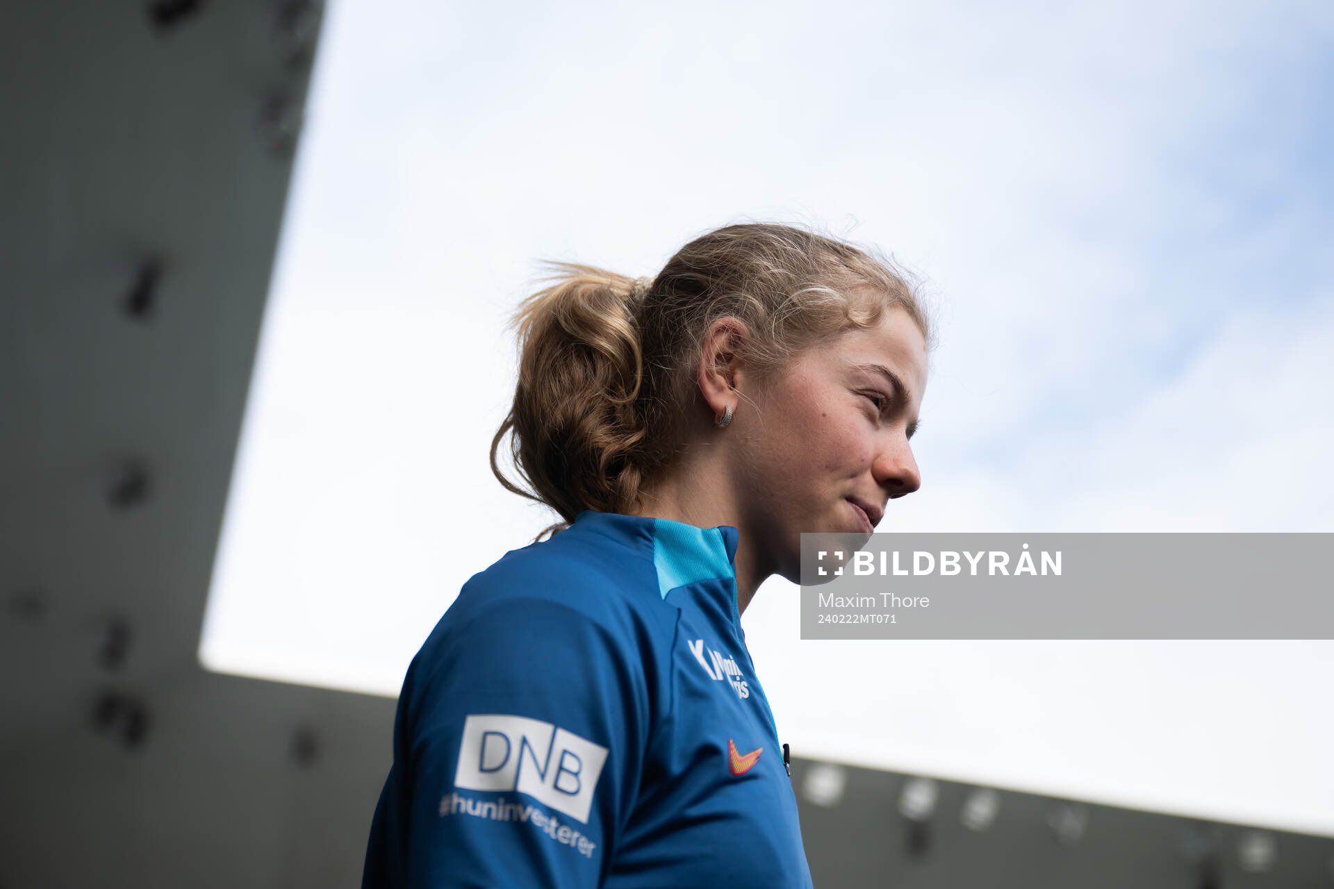 Justine Kielland of the Norwegian women's national football