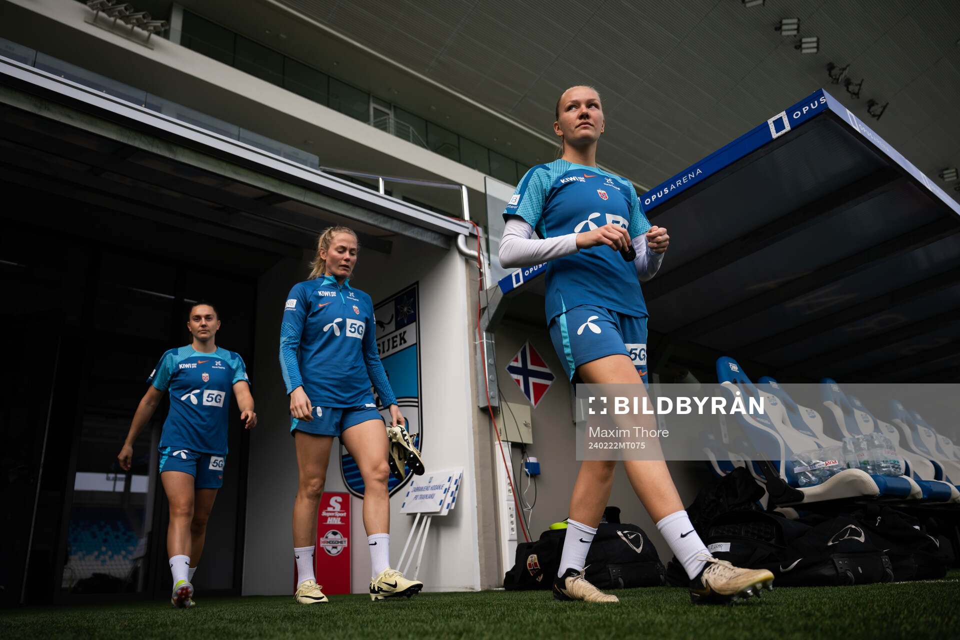 Frida Maanum of the Norwegian women's national football team