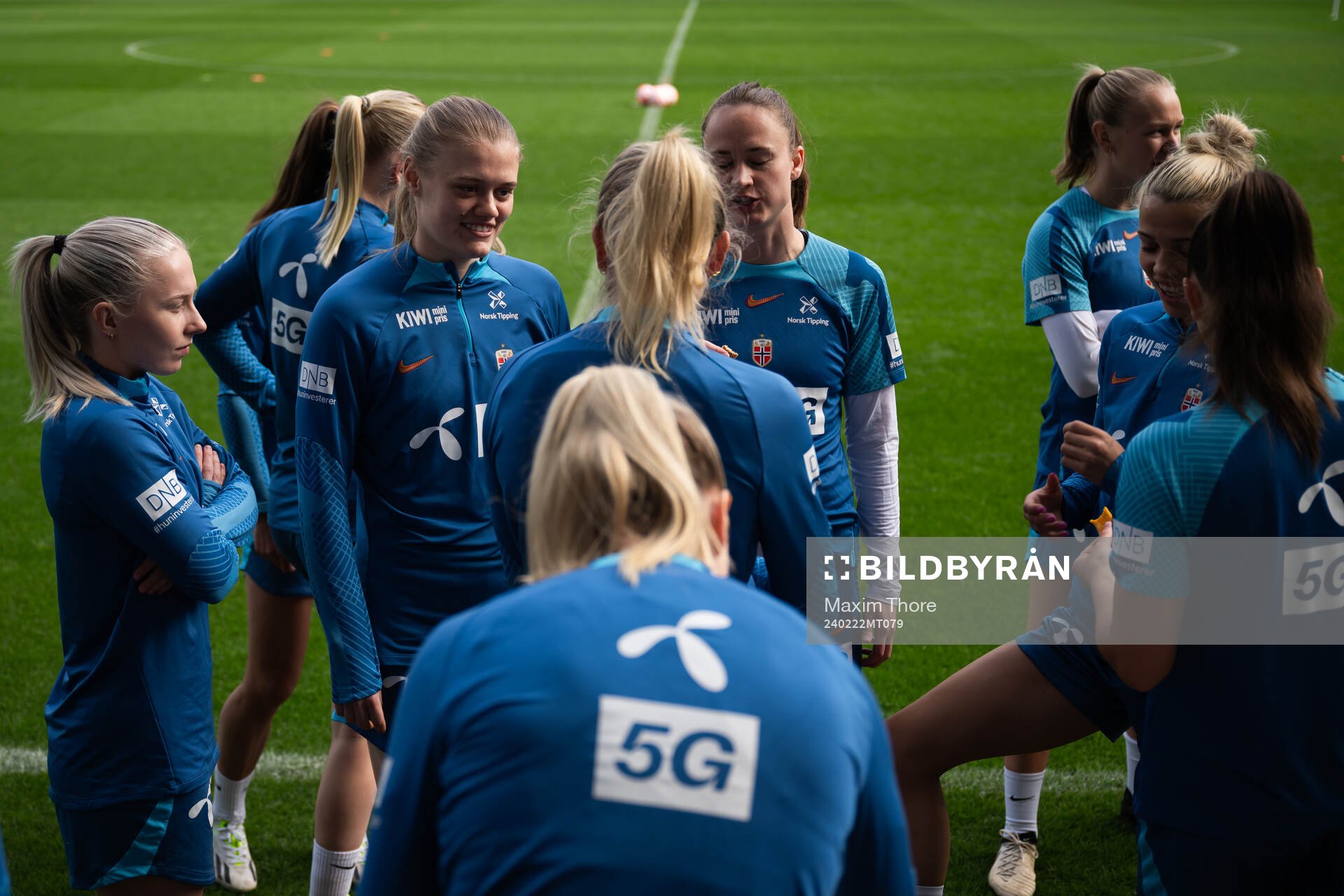Mathilde Harviken of the Norwegian women's national