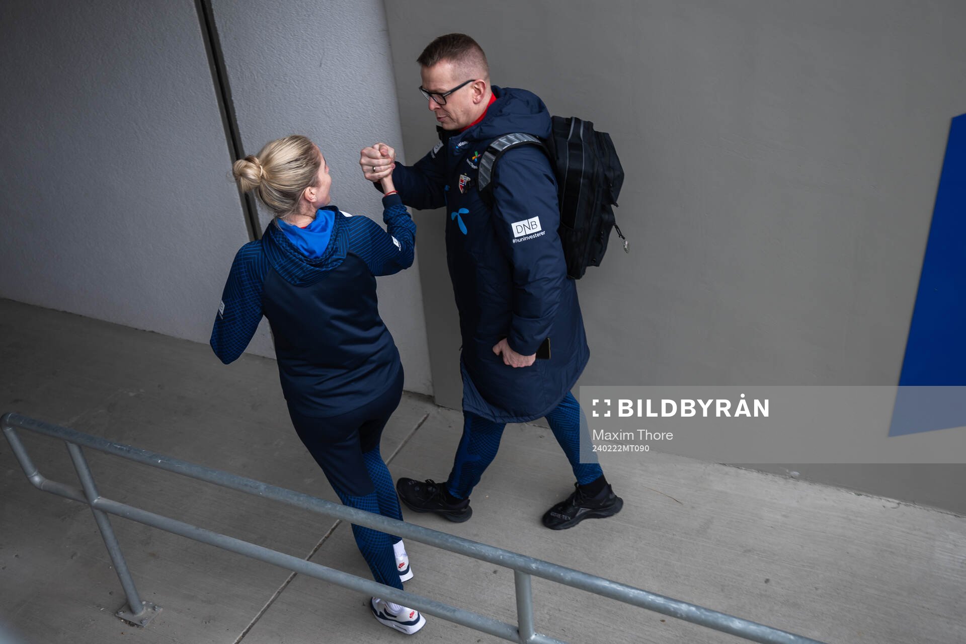 Henning Sverdrup, media officer and head coach Gemma